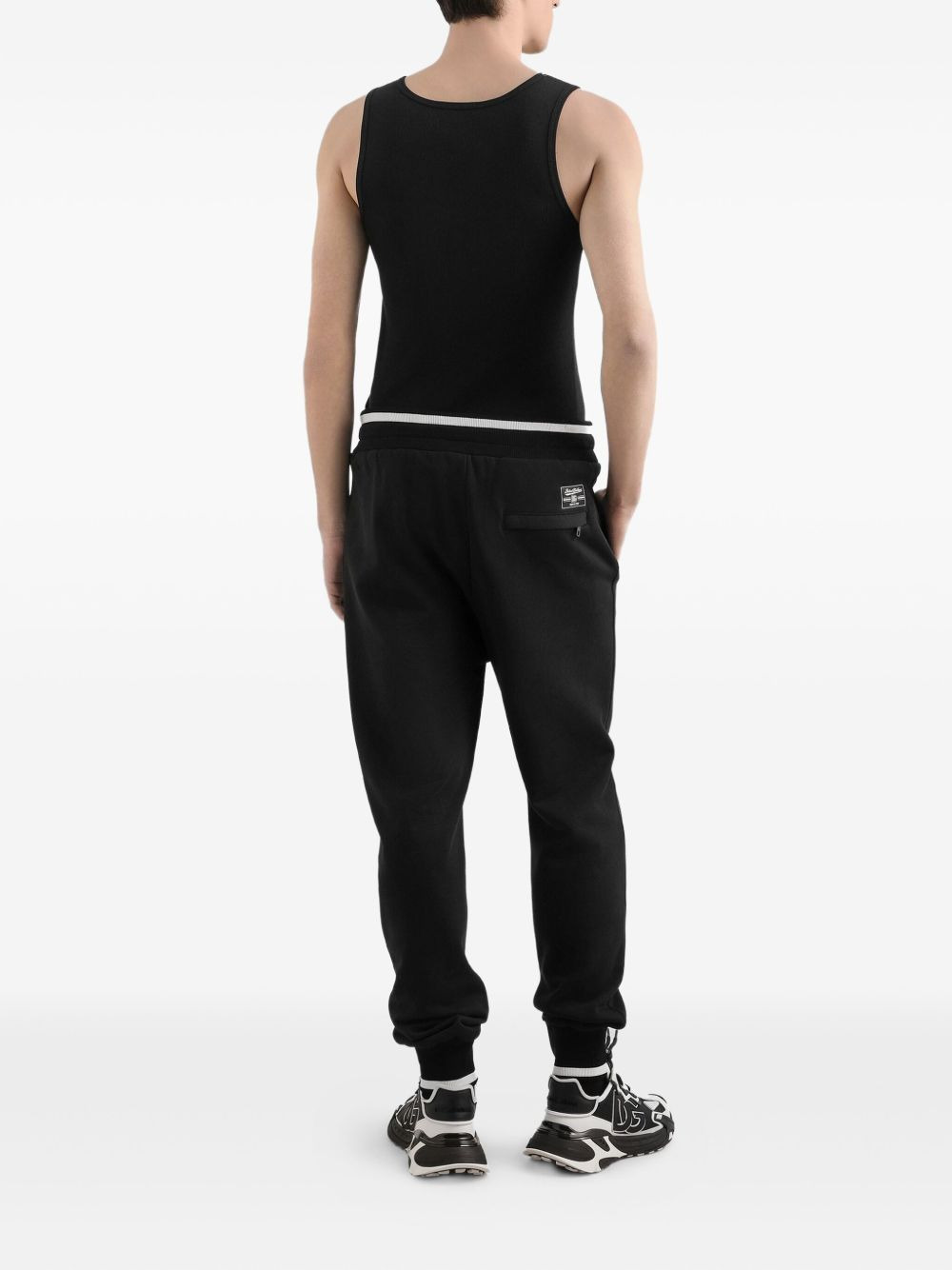 drawstring track pants - 3