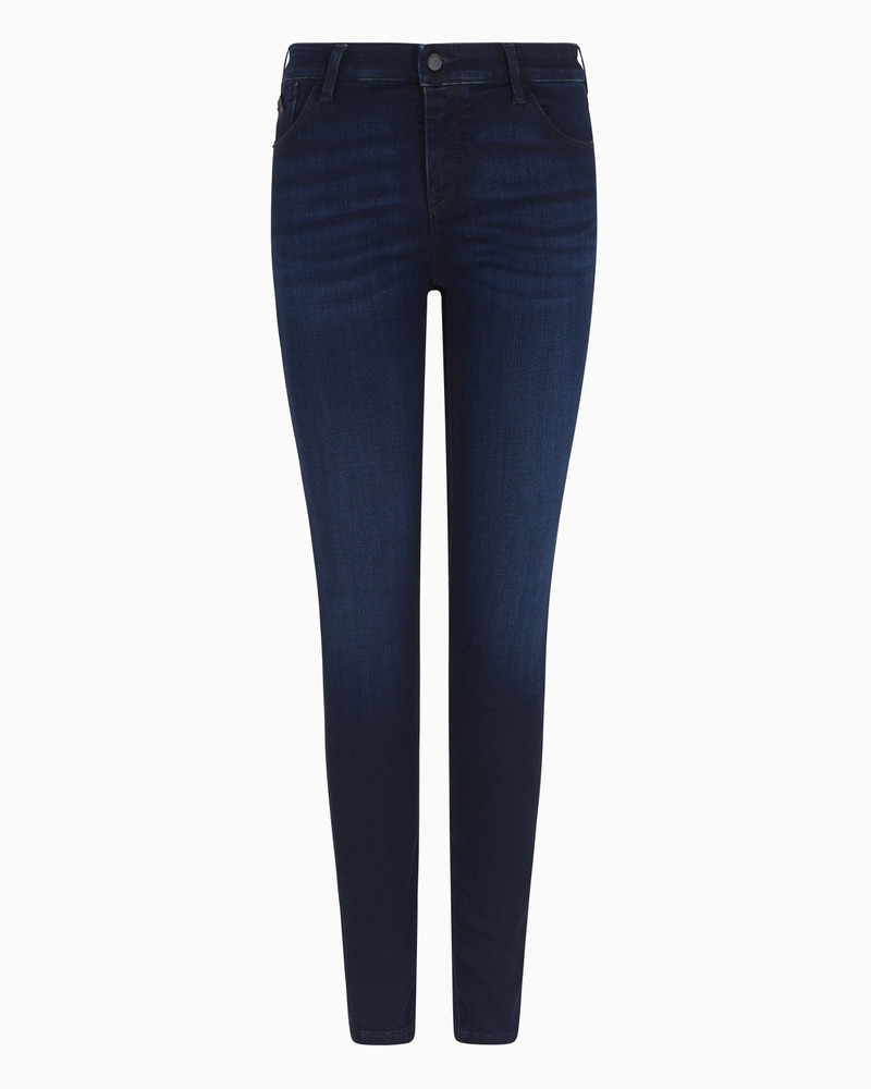 J23 LOW-WAISTED SUPER-SKINNY LEG JEANS IN STRETCH DENIM 1
