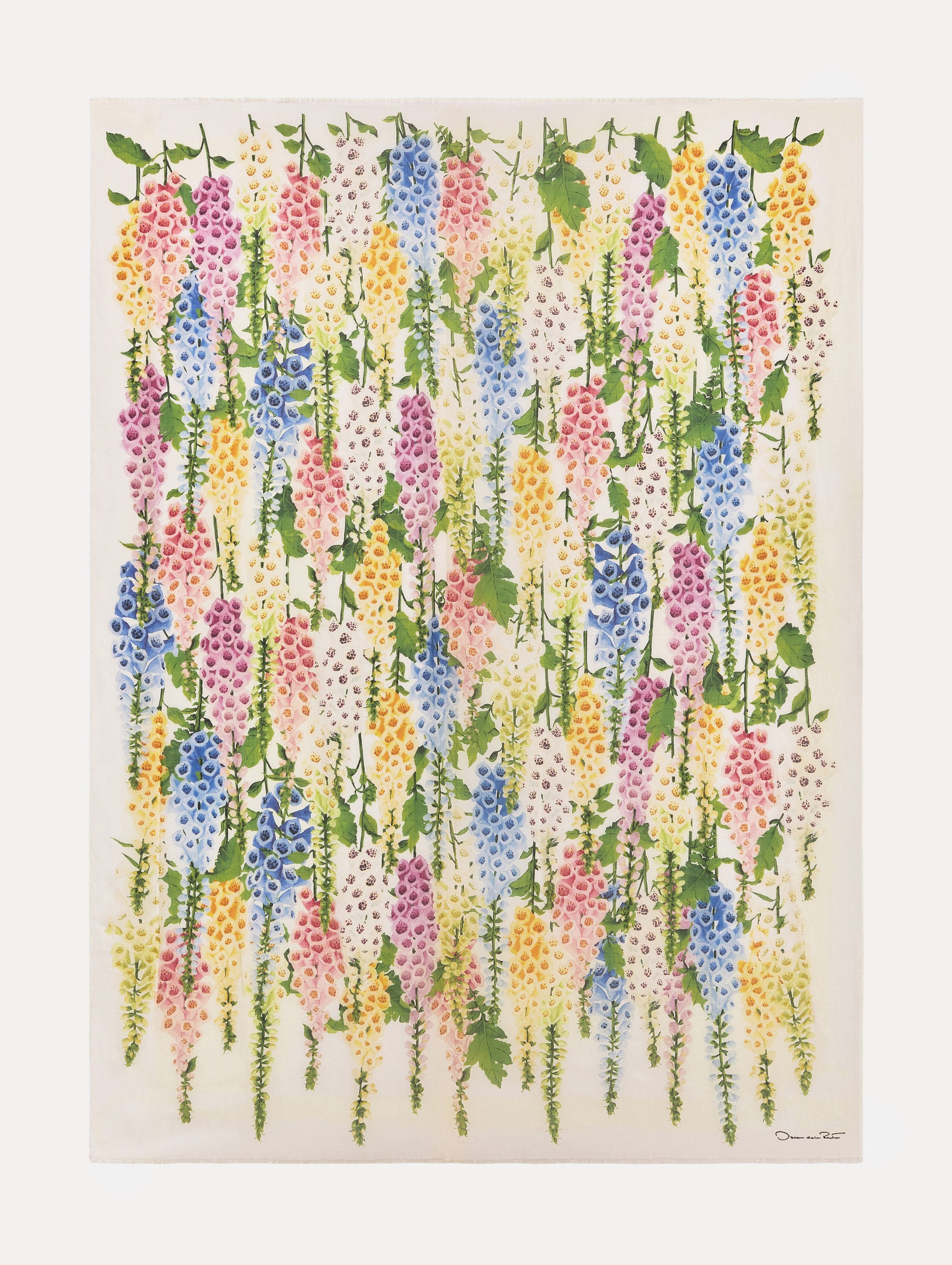 FOXGLOVE CASHMERE-BLEND SCARF - 2