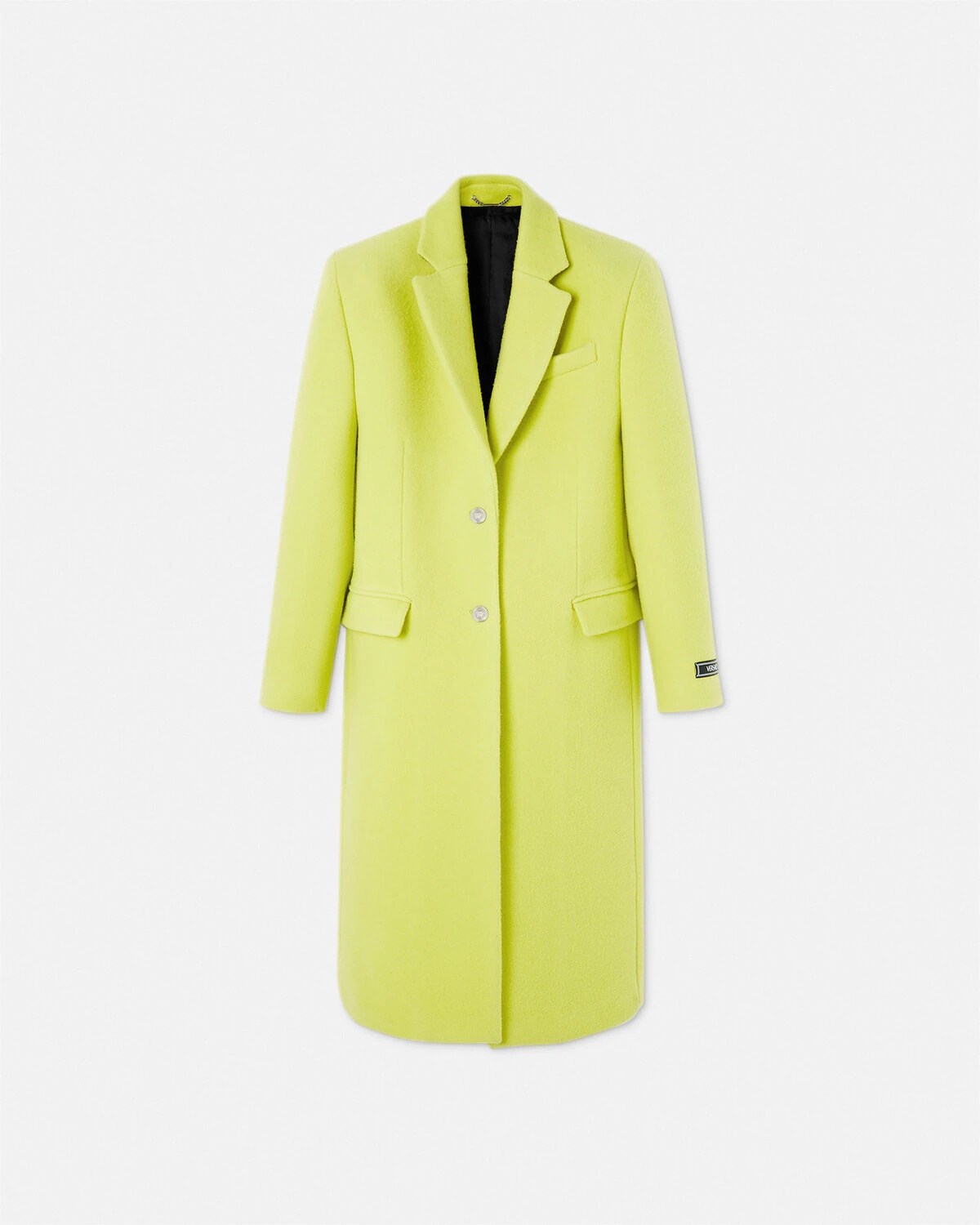 Wool Single-Breasted Overcoat - 1