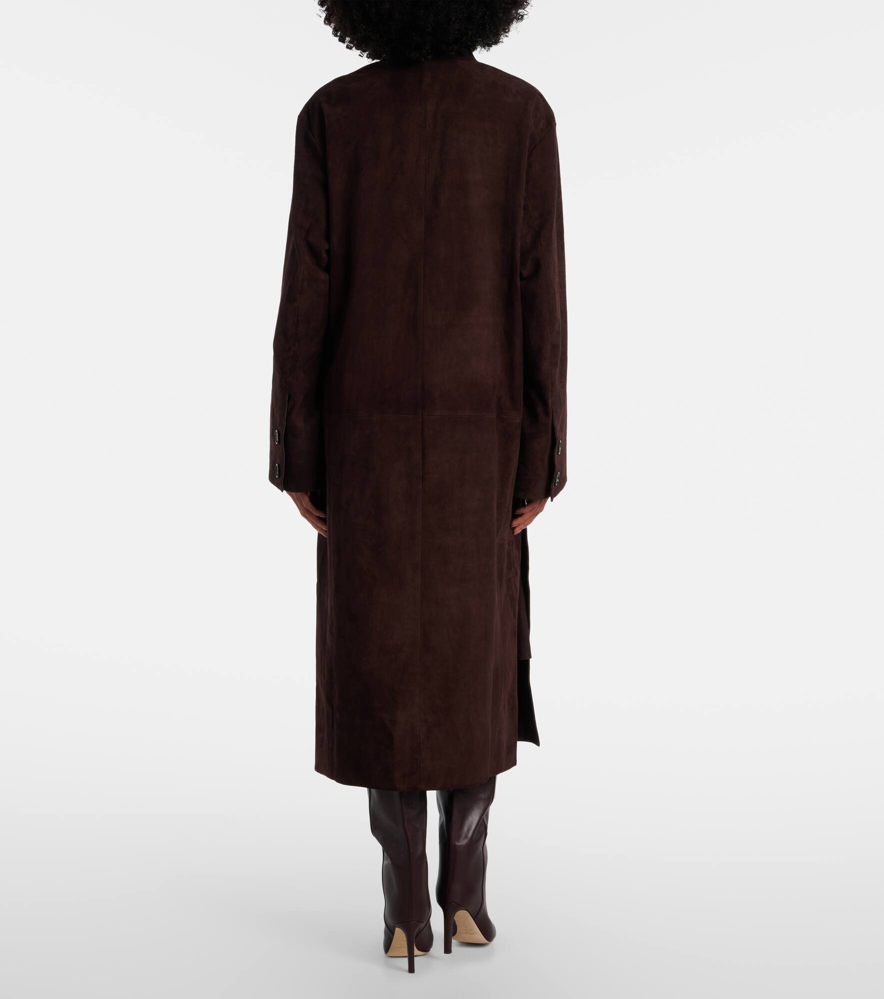 Suede coat - 3