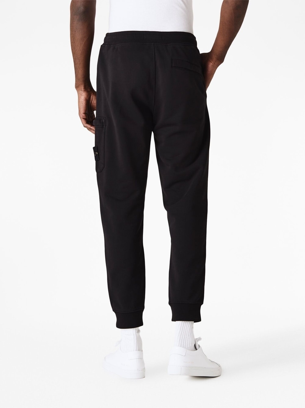 logo-patch detail track pants - 3