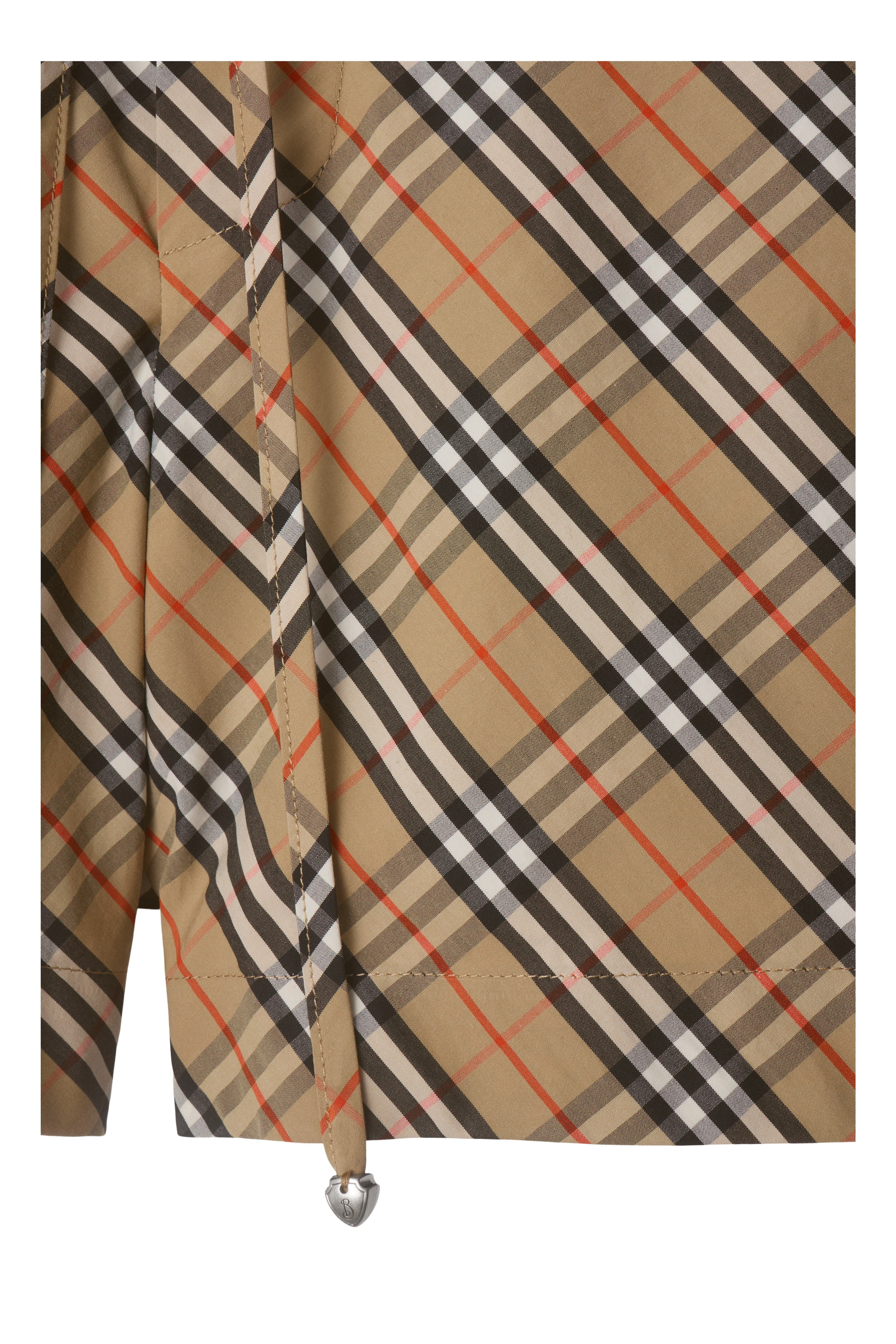 burberry Check Cotton Pyjama Shorts in Sand at Nordstrom - 5