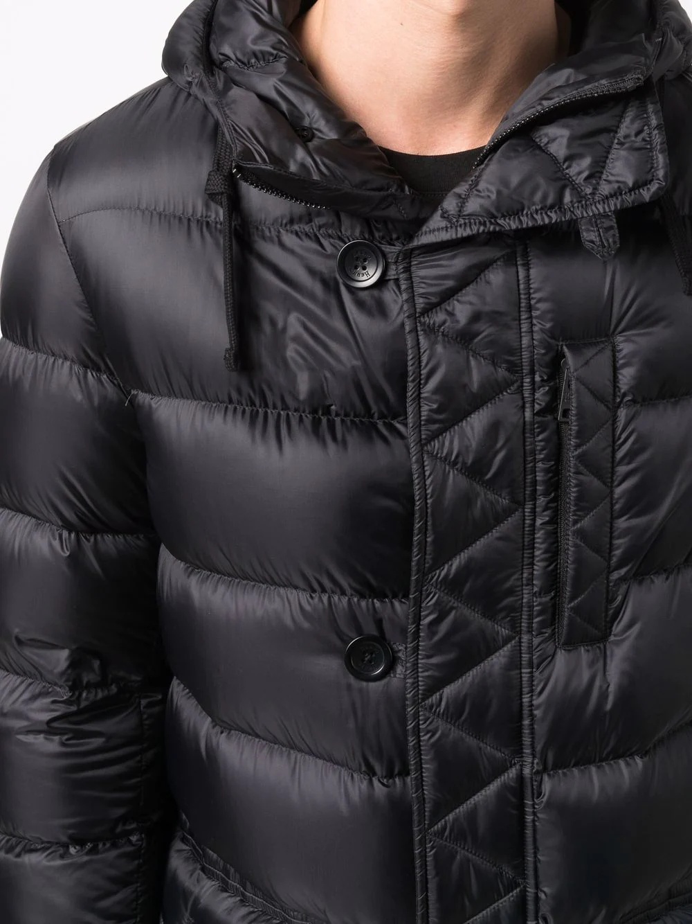 hooded padded coat - 5