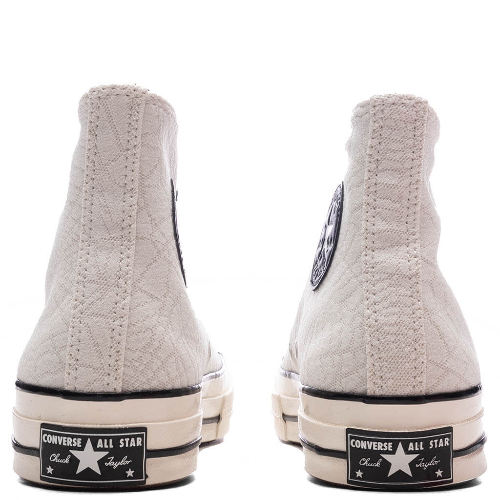 CHUCK 70 HI - EGRET/LIGHT DUNE/BLACK - 4