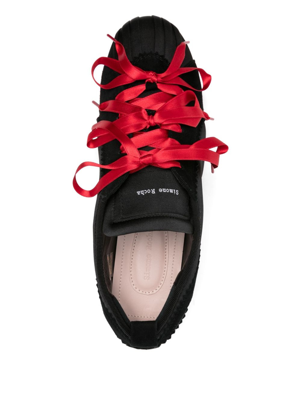 Ballerina Grip satin ribbon sneakers - 4