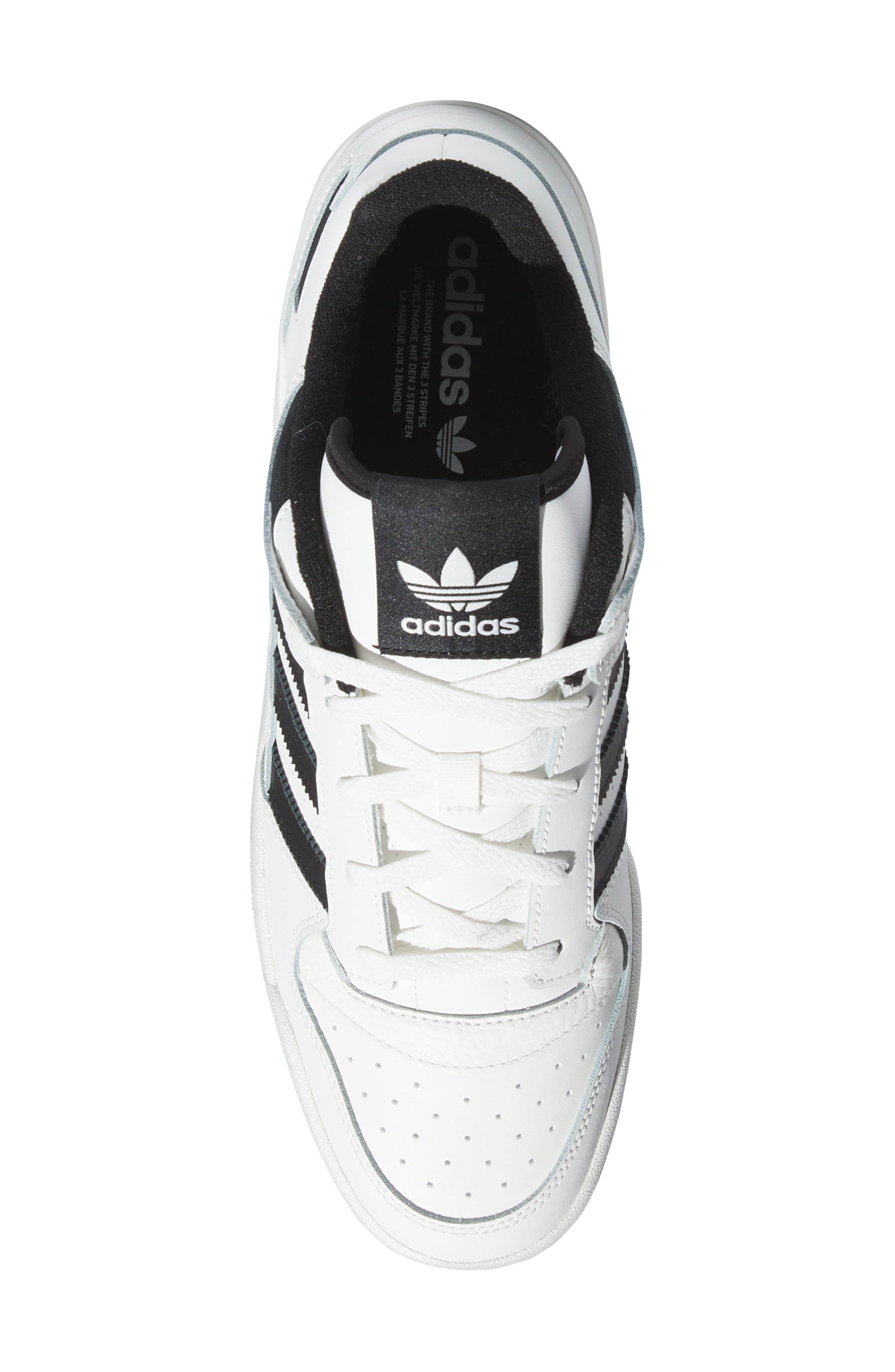 adidas Forum Low CL Sneaker in White/Black/White at Nordstrom - 4