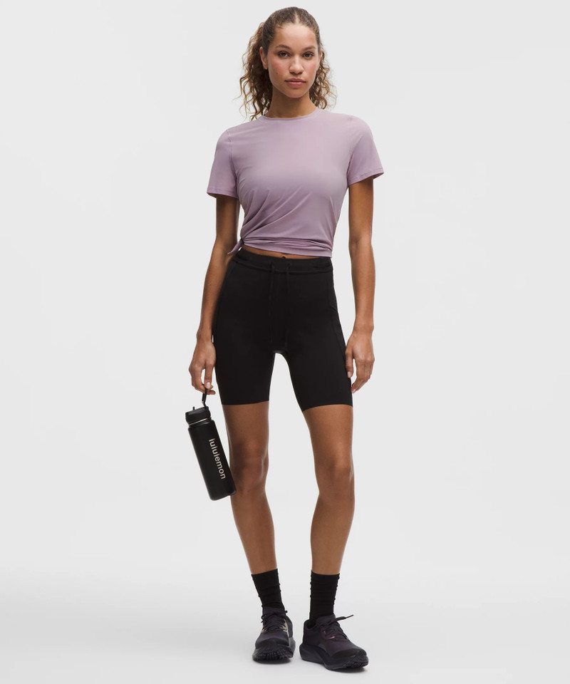 lululemon Side-Ruched Running Short-Sleeve Shirt outlook