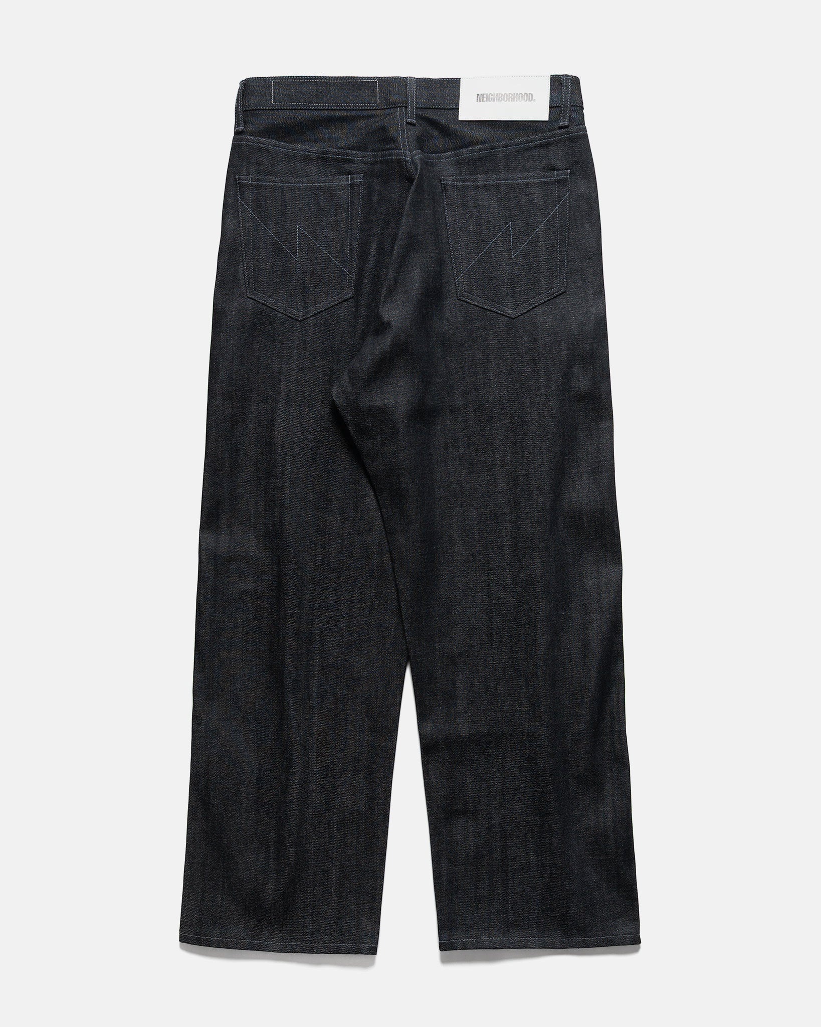 Rigid Denim DP Wide Pants Black - 5