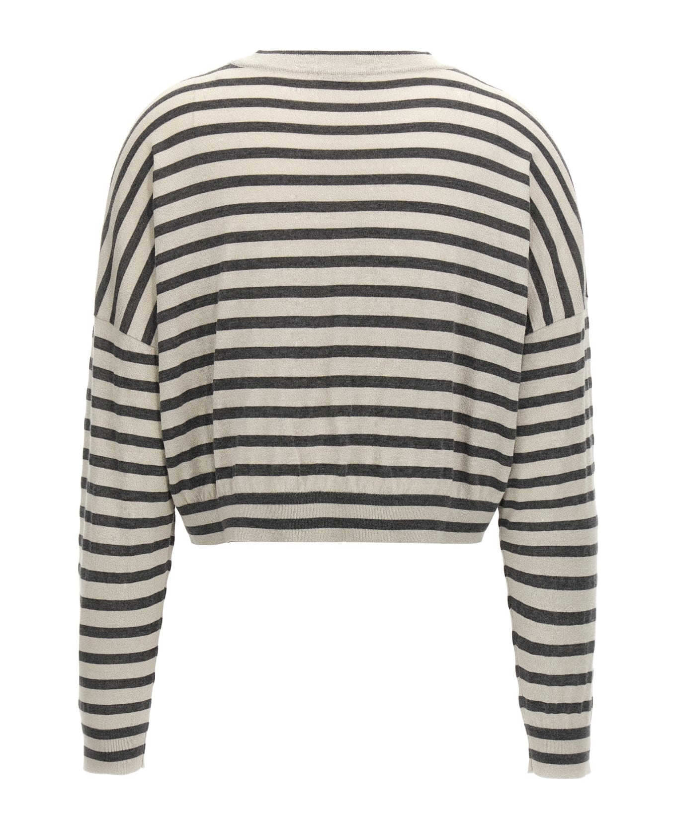 Lurex Stripes Sweater - 2