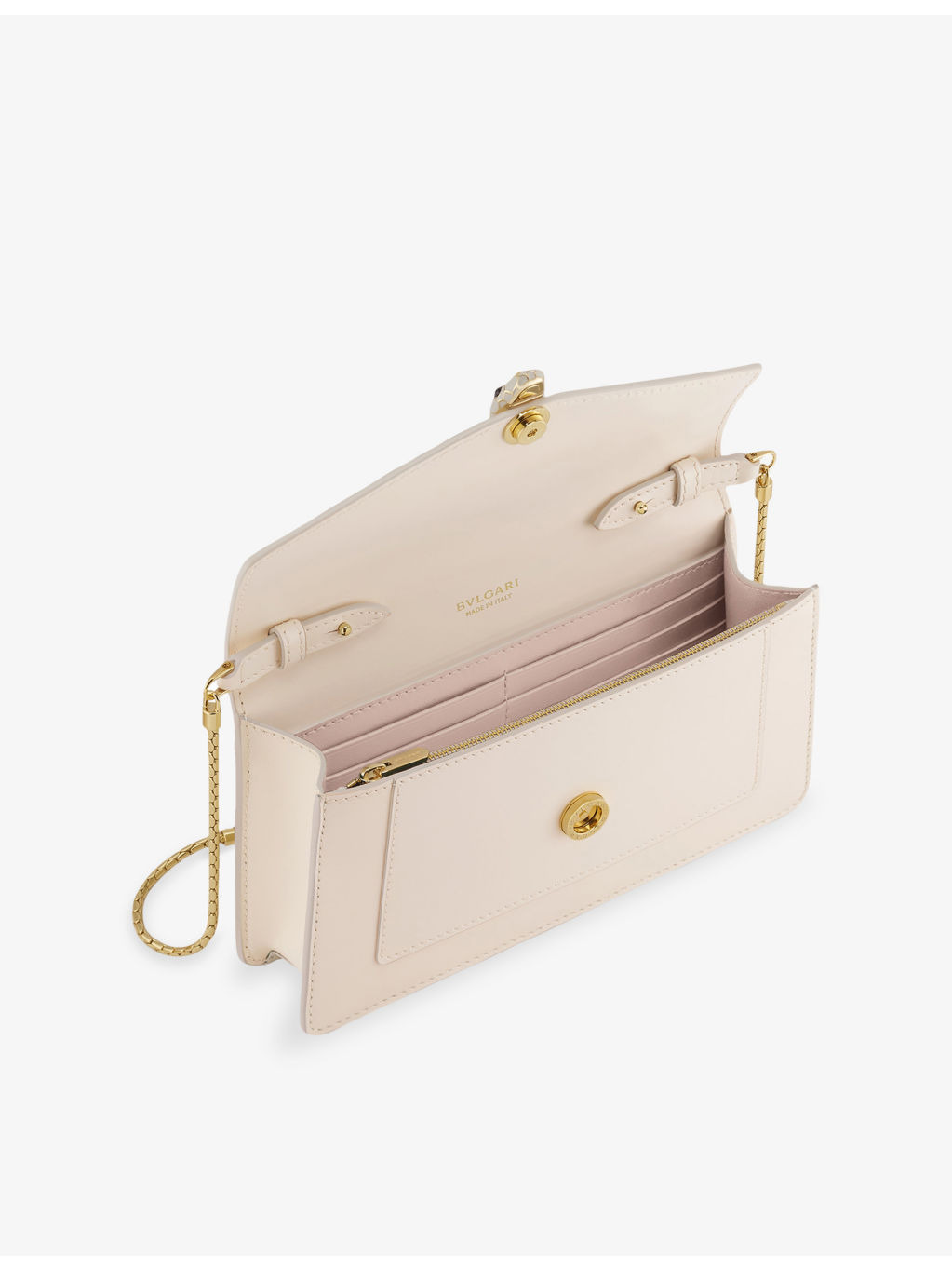 Serpenti Forever Chain Leather Pochette - 5