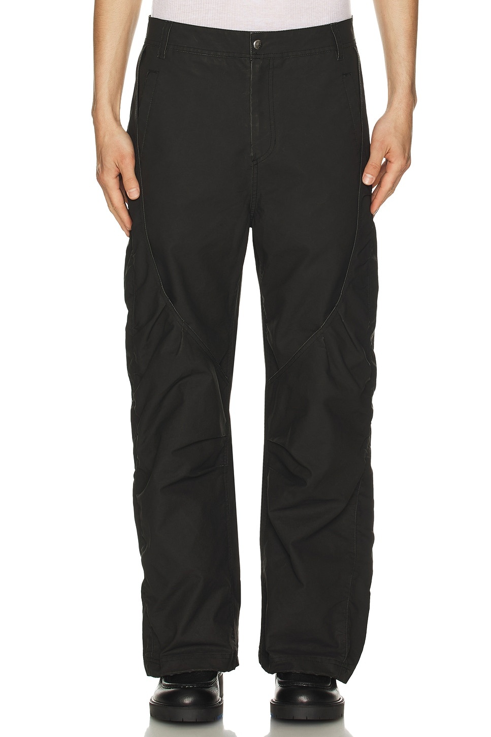 Arc Shirring Pants - 4