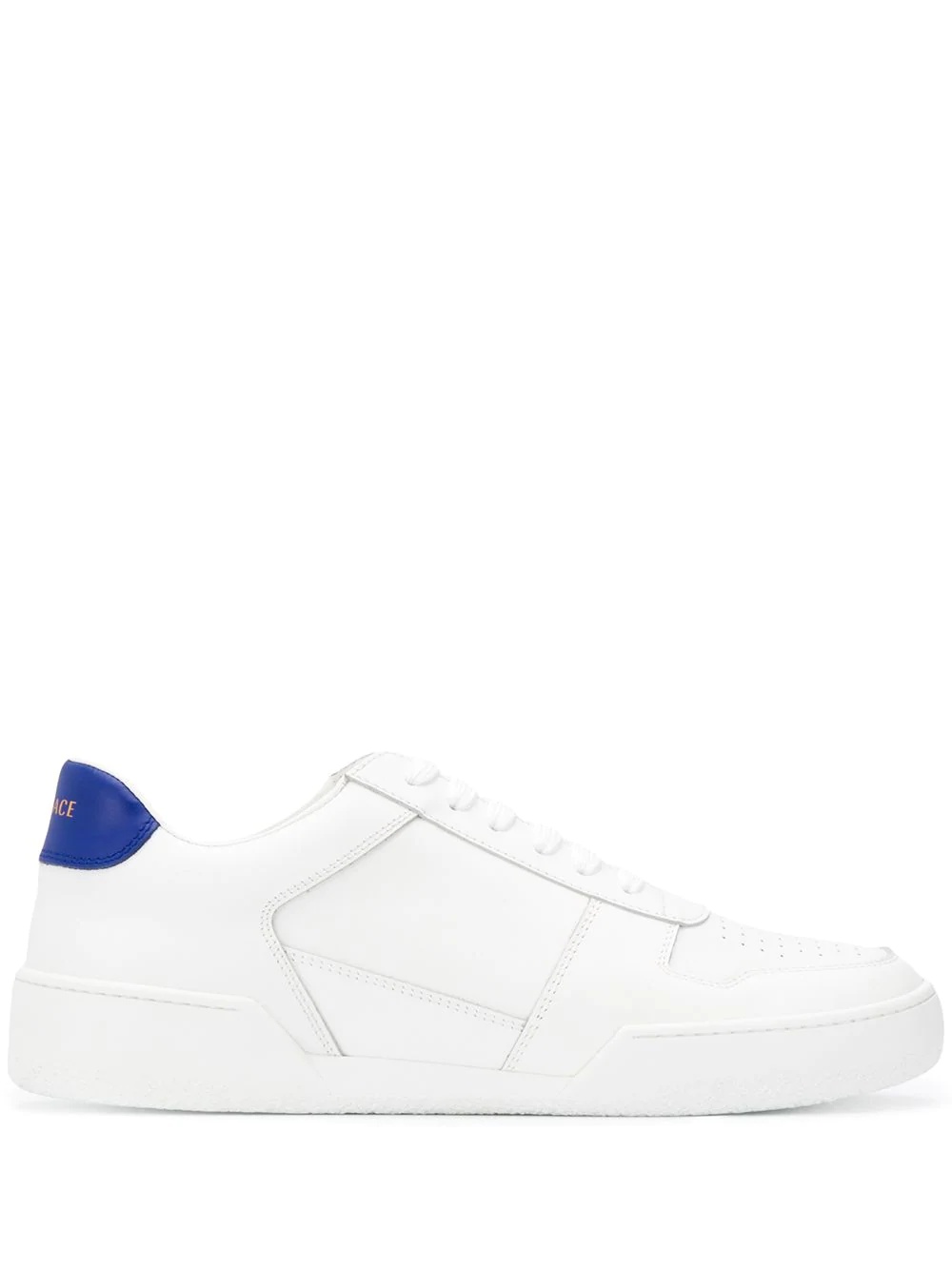 contrast heel counter sneakers - 1