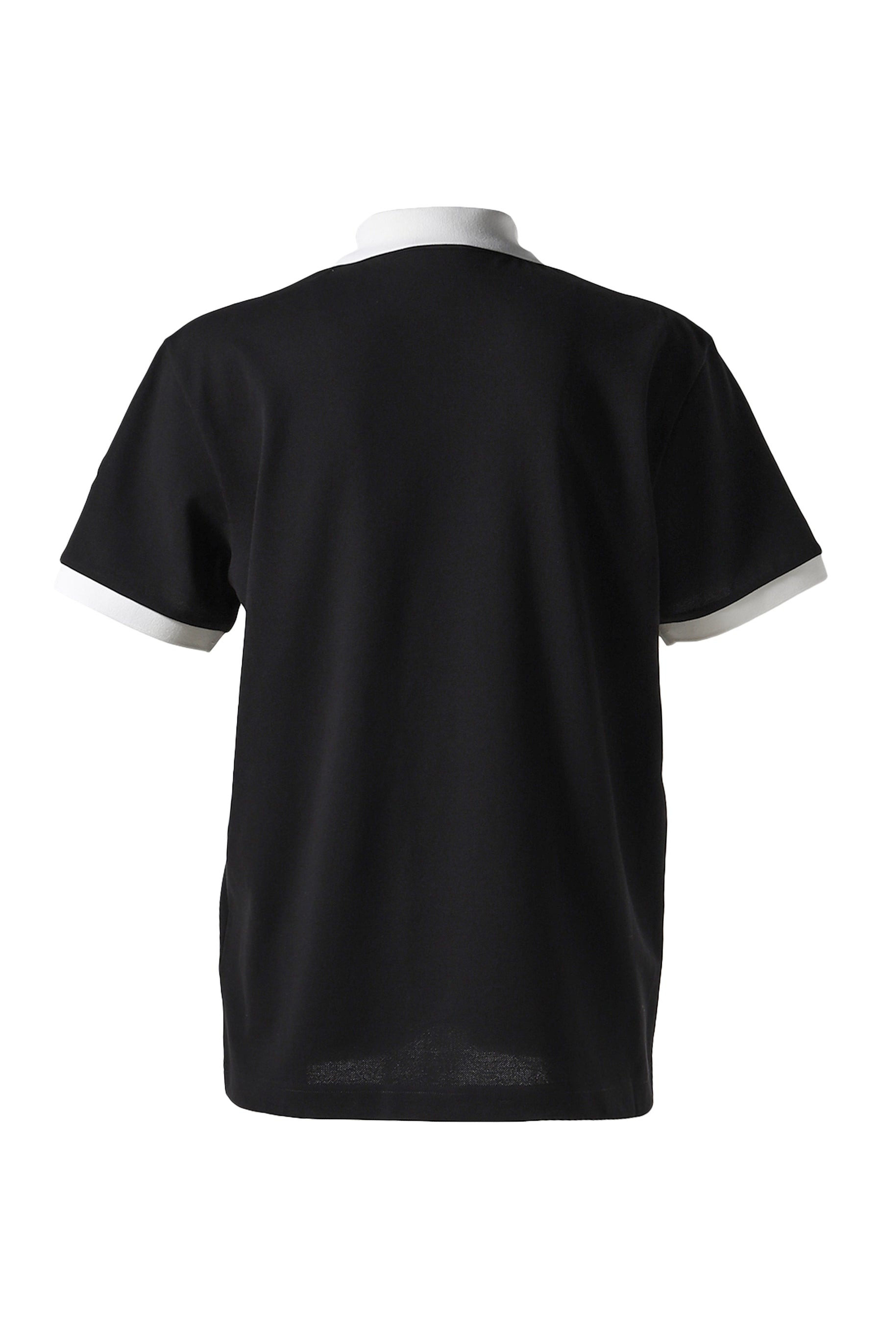 EMBROIDERED LOGO SS POLO / BLK - 6