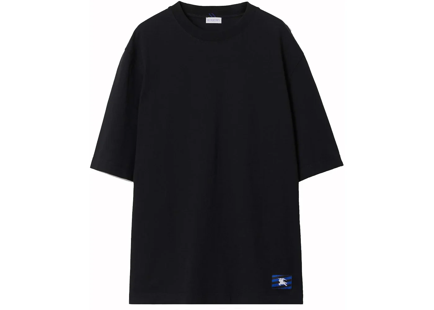 Burberry Cotton T-Shirtprice Black - 1