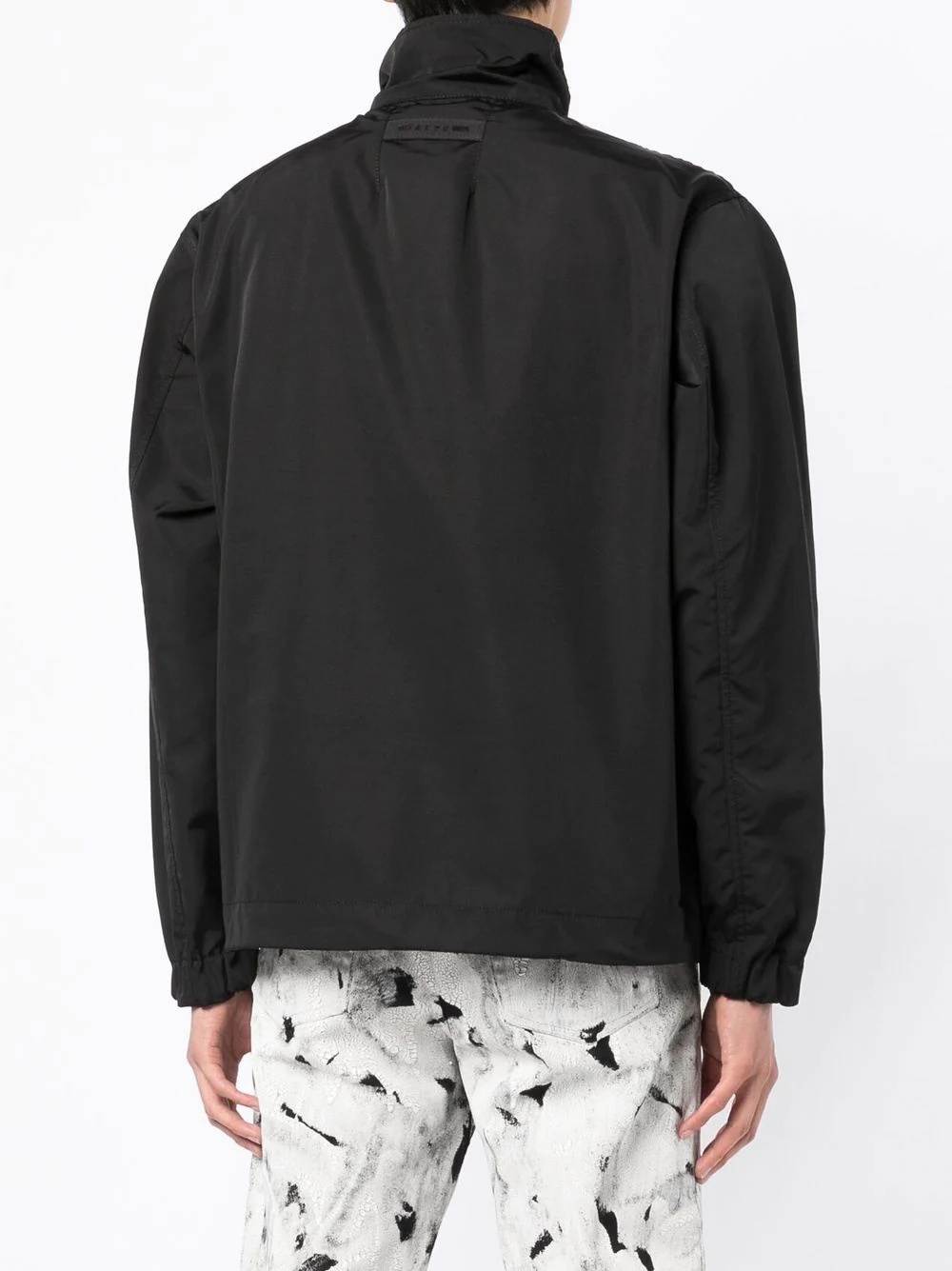 logo-print lightweight jacket - 4