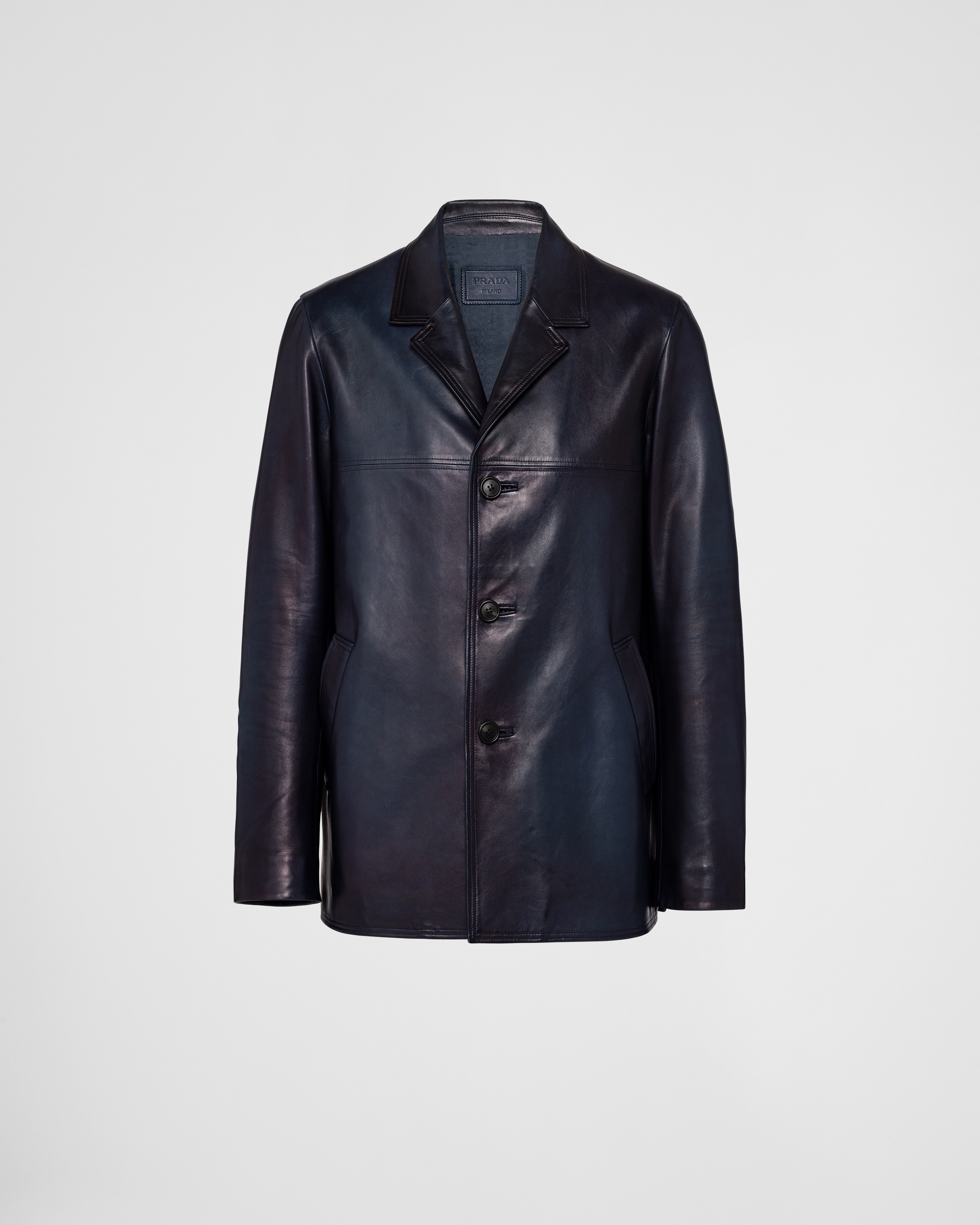 Nappa leather caban jacket - 1
