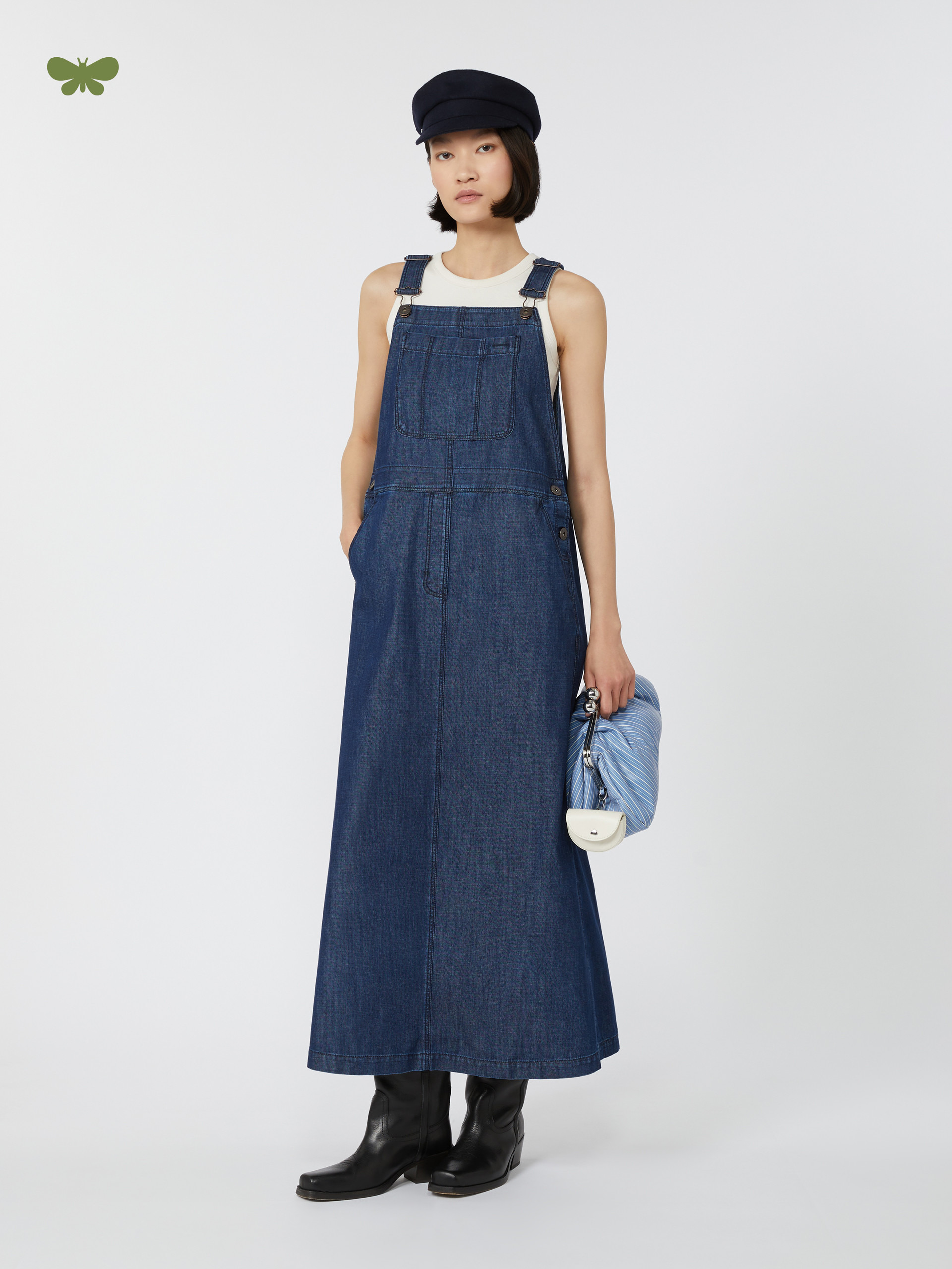 KISS Denim dungaree dress - 2