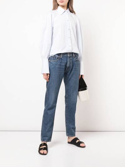 KHAITE straight leg jeans outlook