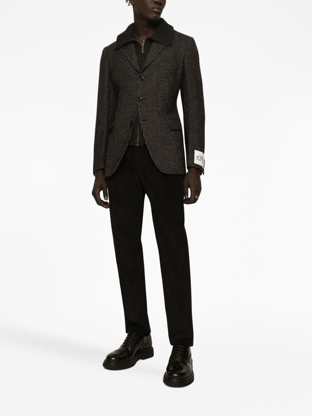 corduroy tailored trousers - 2