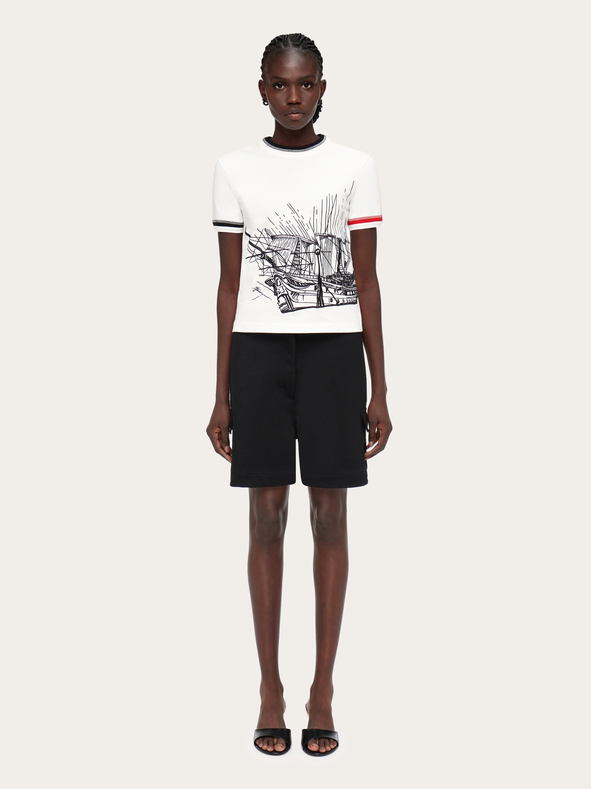 Embroidered t-shirt - 5