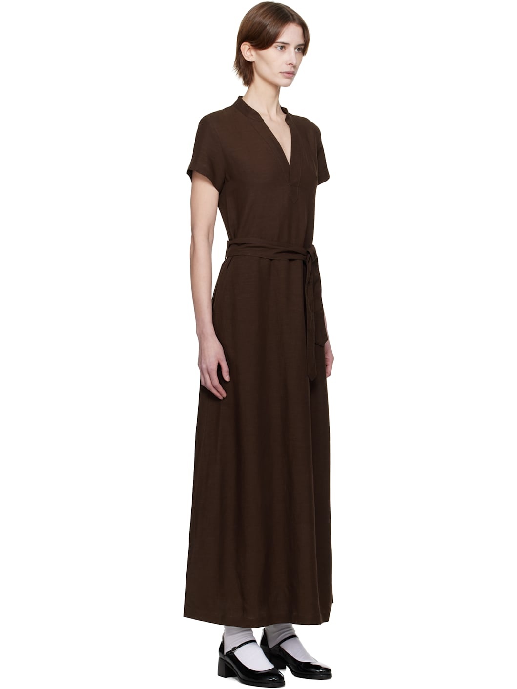 Brown Annelie Midi Dress - 2