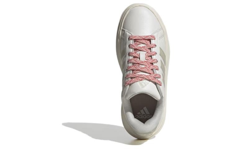 (WMNS) adidas Grand Court Platform Shoes 'Beige Pink' IE1094 - 4