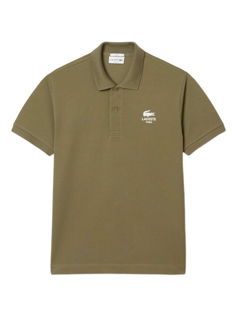 L.12.12 logo-embroidered polo shirt 1