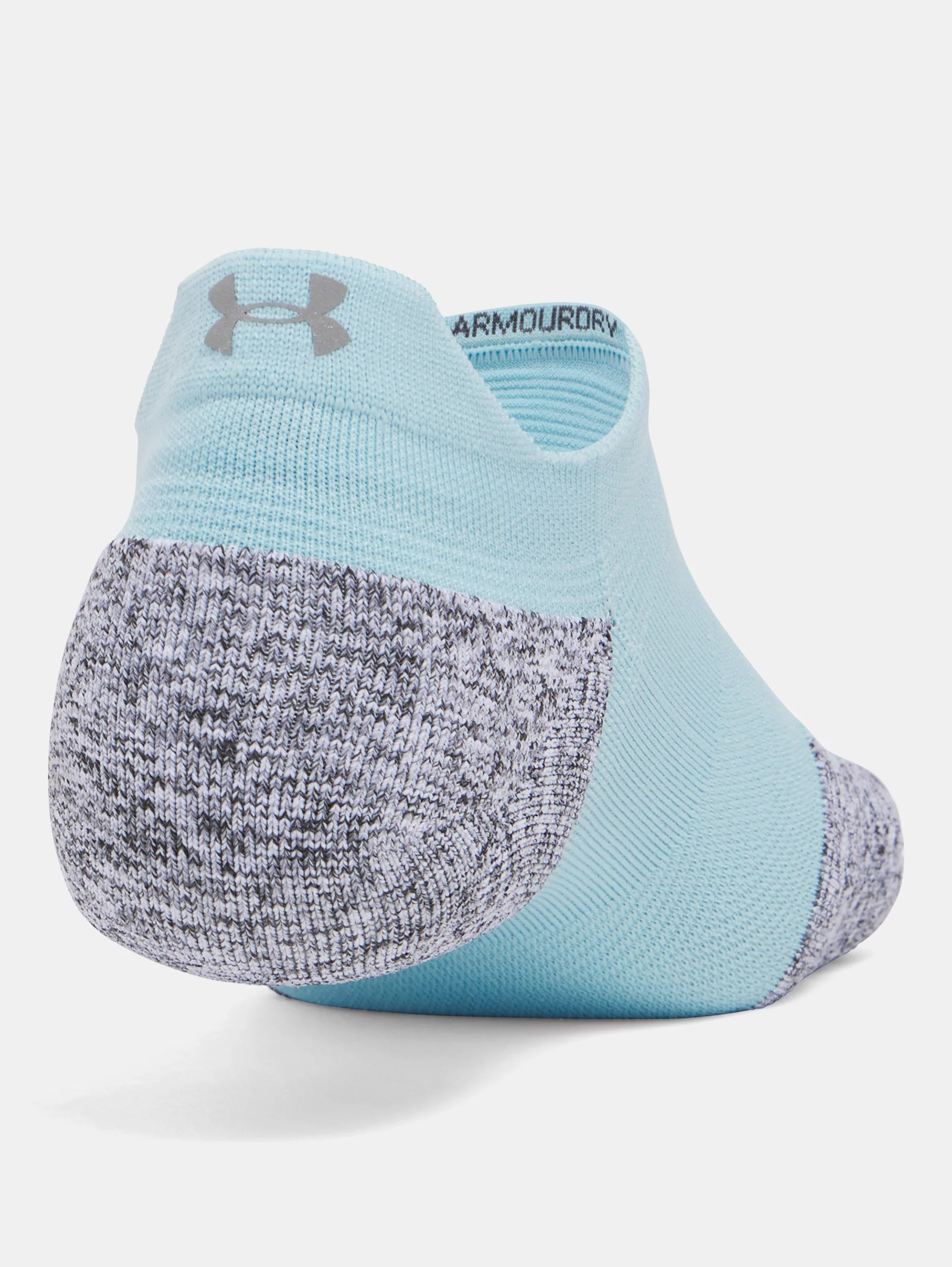 Unisex UA ArmourDry® Run Cushion 3-Pack No Show Socks - 2