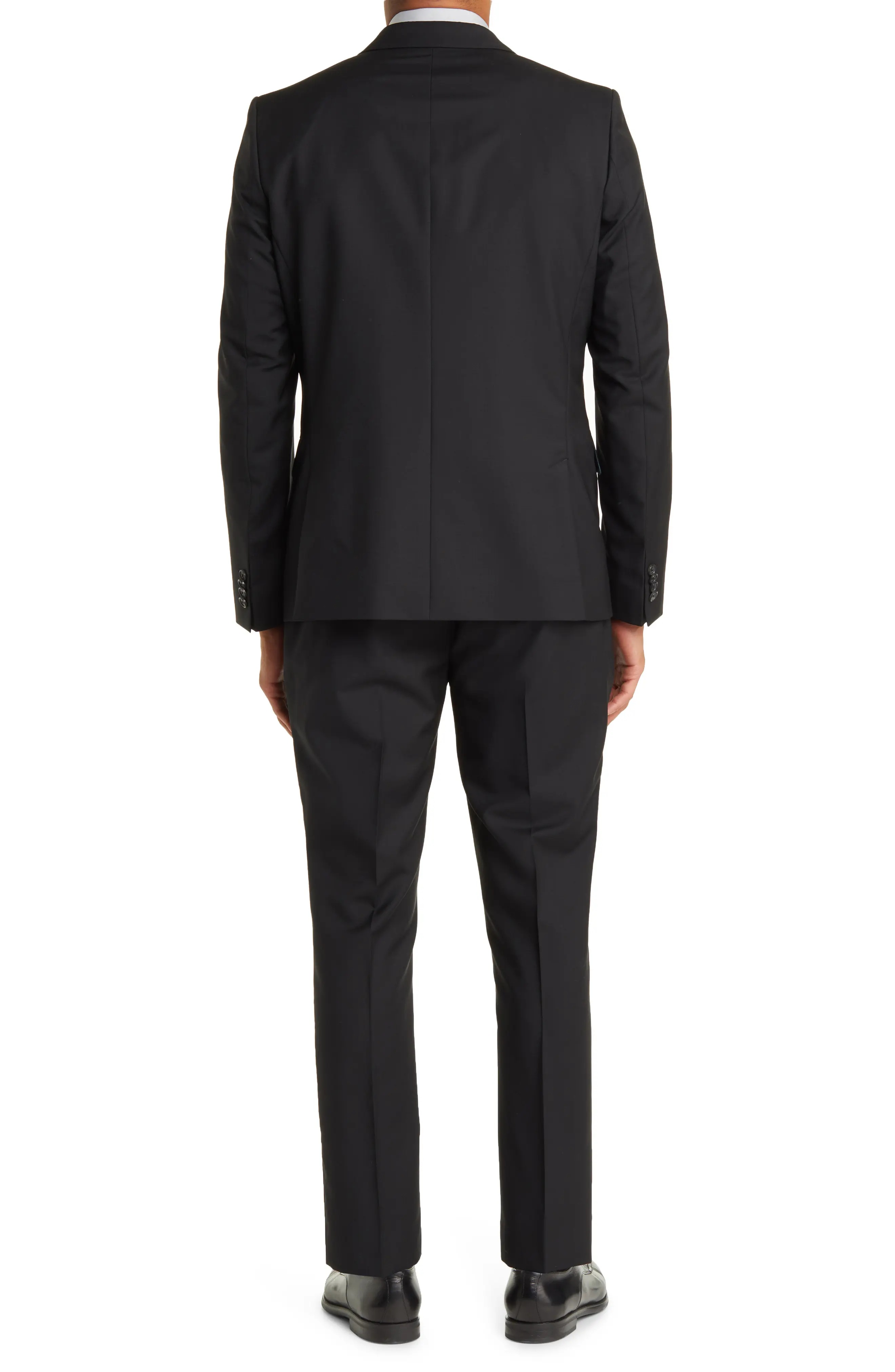 Tailored Fit Wool & Mohair Suit - 2