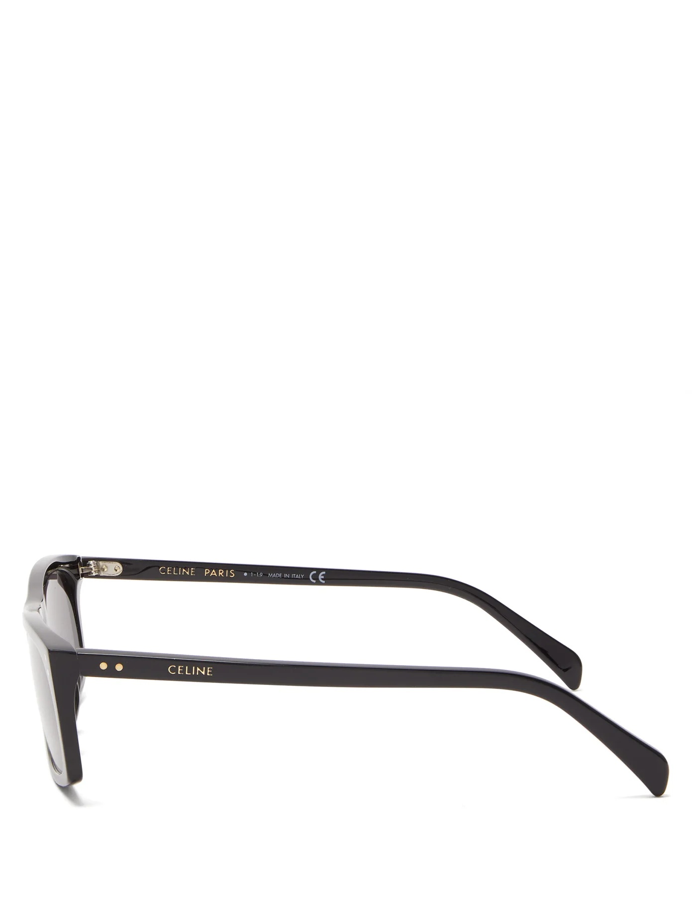 Rectangle acetate sunglasses - 4