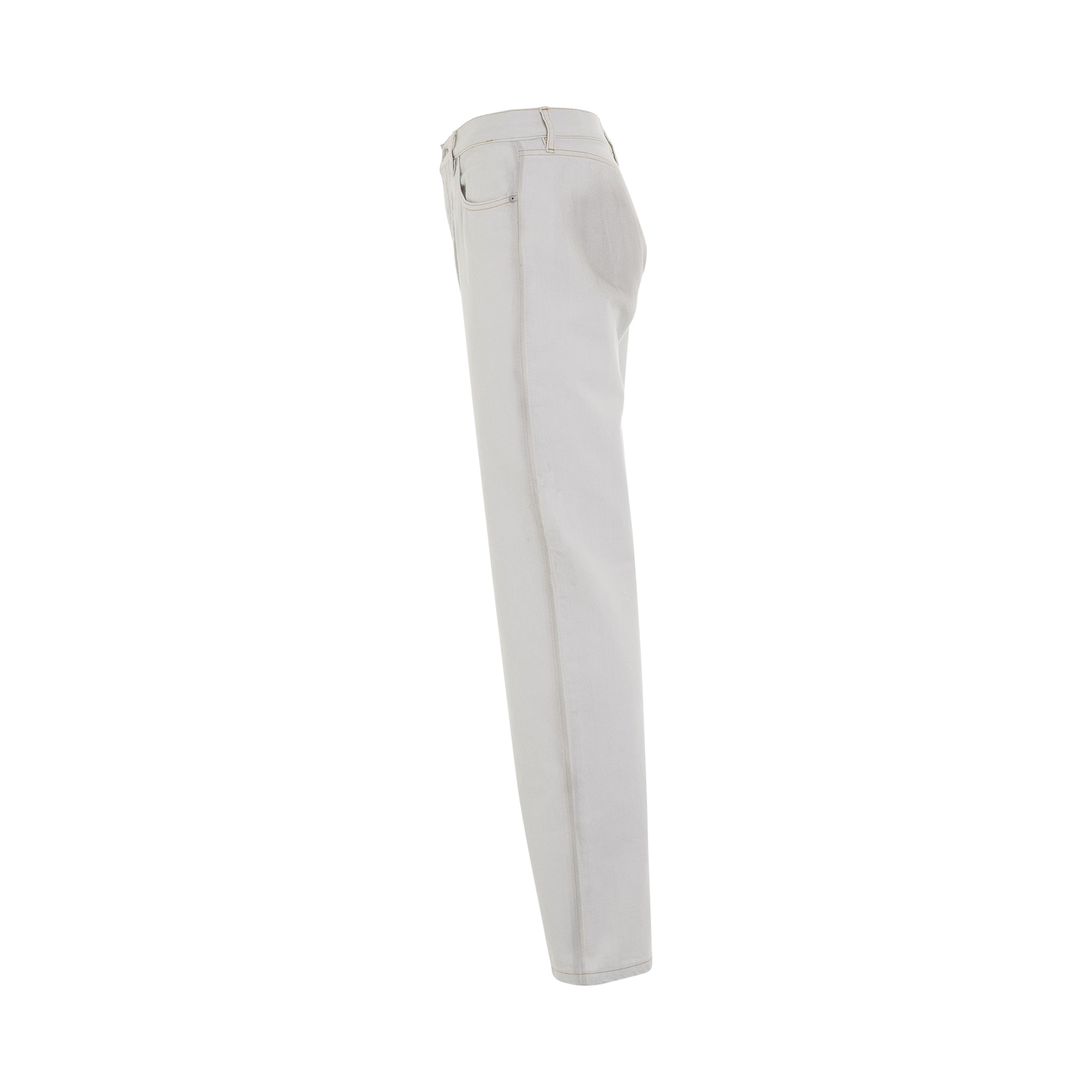 Chalk Selvedge Jeans in Ice - 3