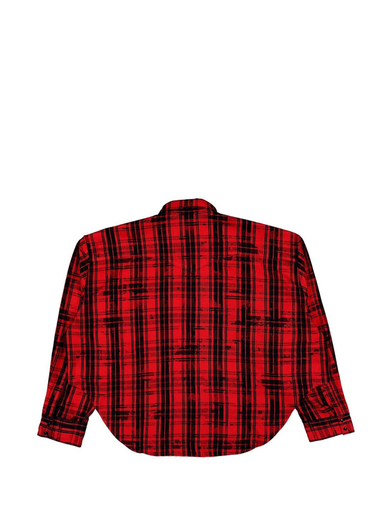 VETEMENTS checked shirt outlook