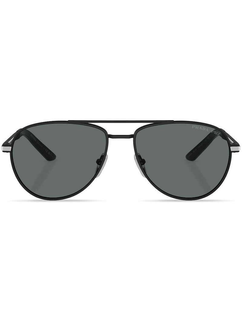 pilot-frame sunglasses 1