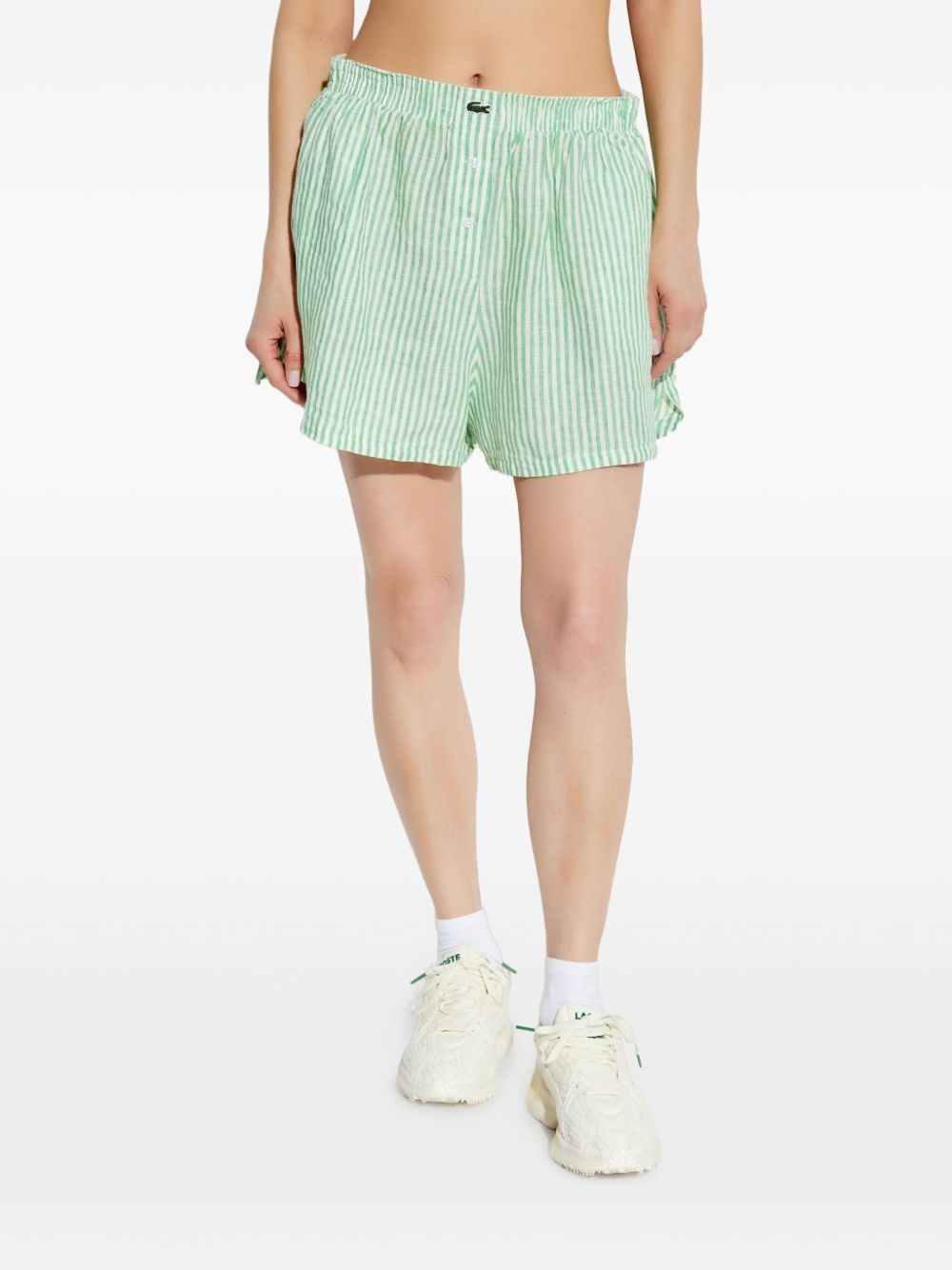 striped shorts - 2