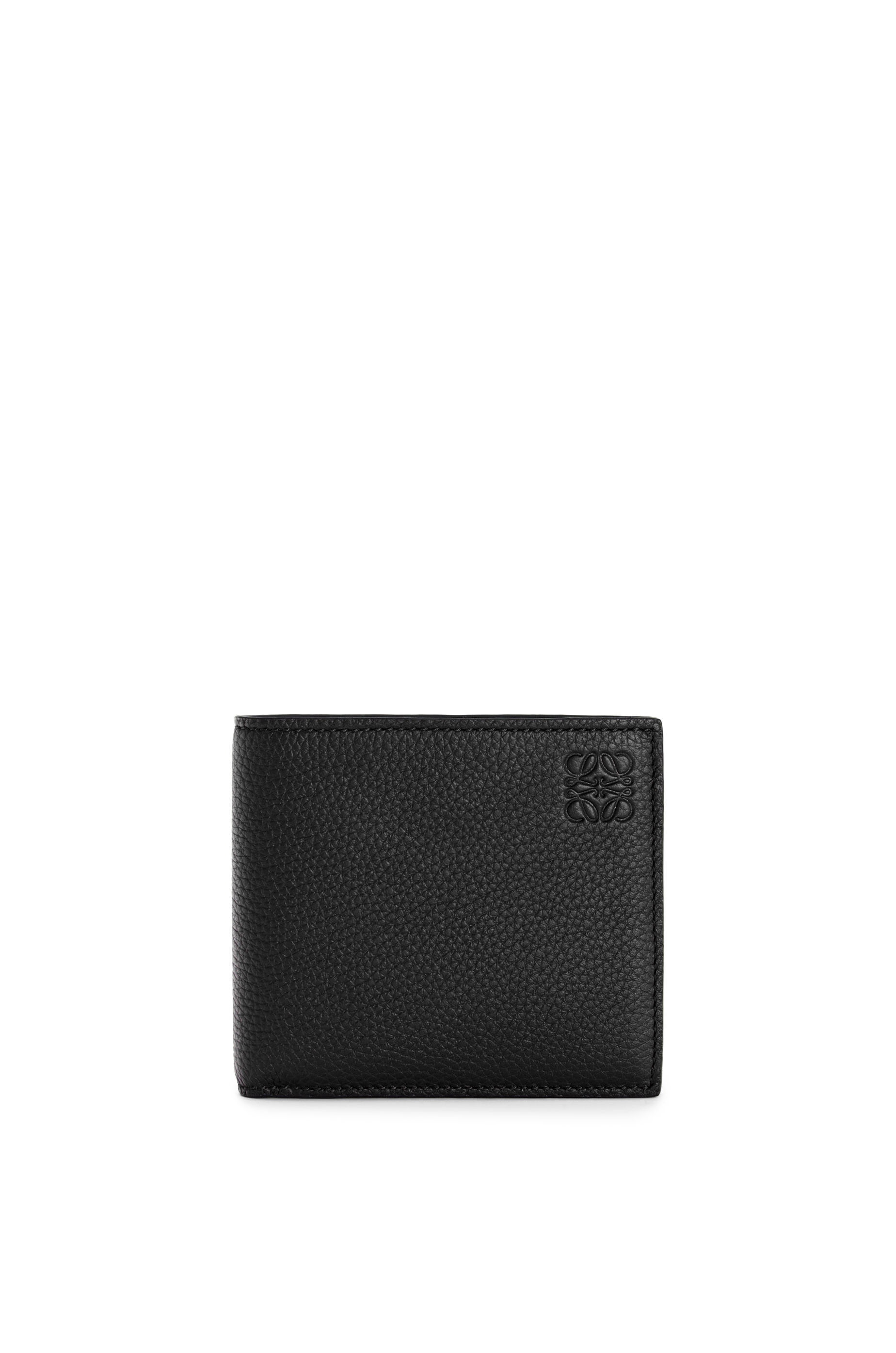 Bifold wallet in soft grained calfskin - 1