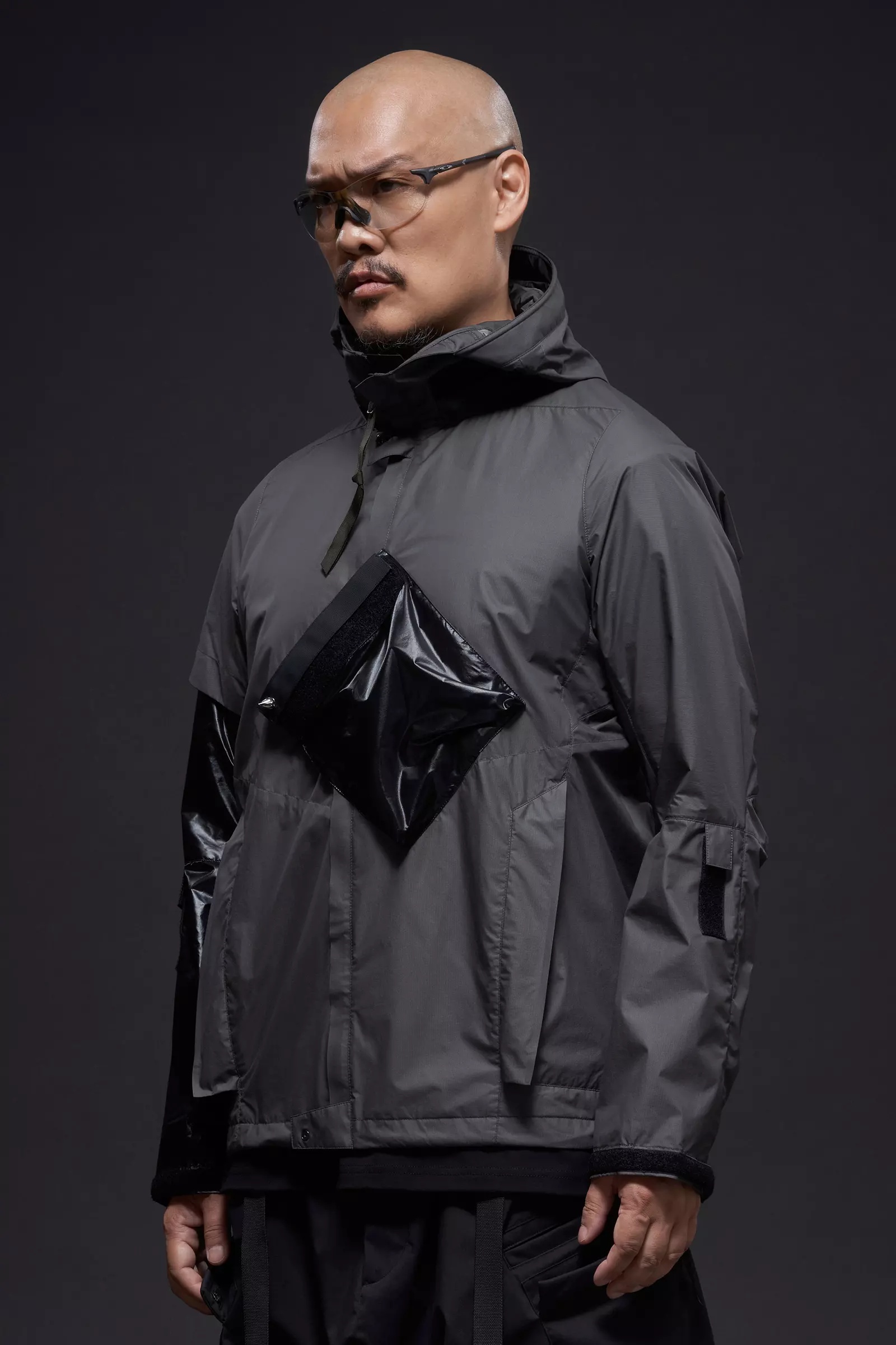 J36-WS Windstopper® Interops Jacket Gray - 9