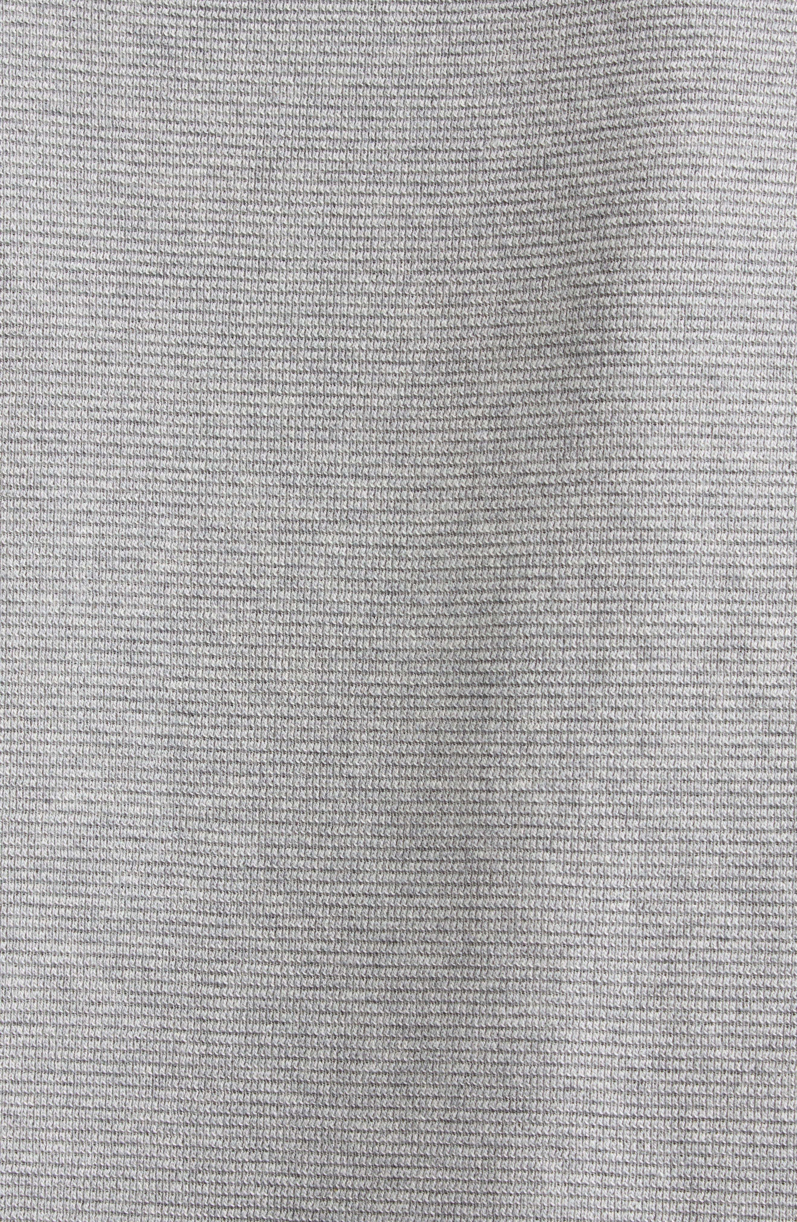 Thom Browne Cotton & Silk Sleeveless Button-Up Shirt in Light Grey at Nordstrom - 7