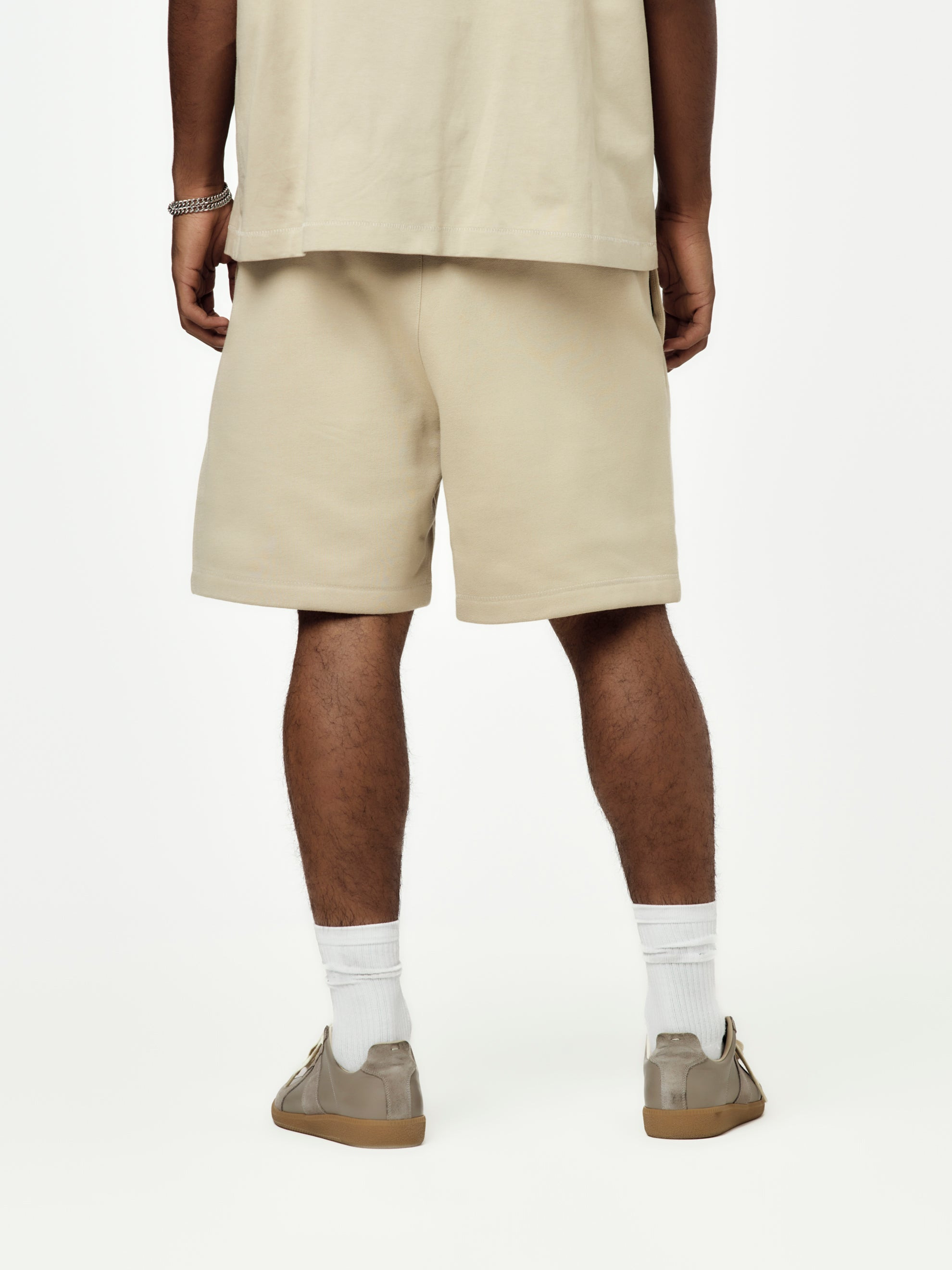 SOCCER FLEECE SHORTS (TIMBER) - 3