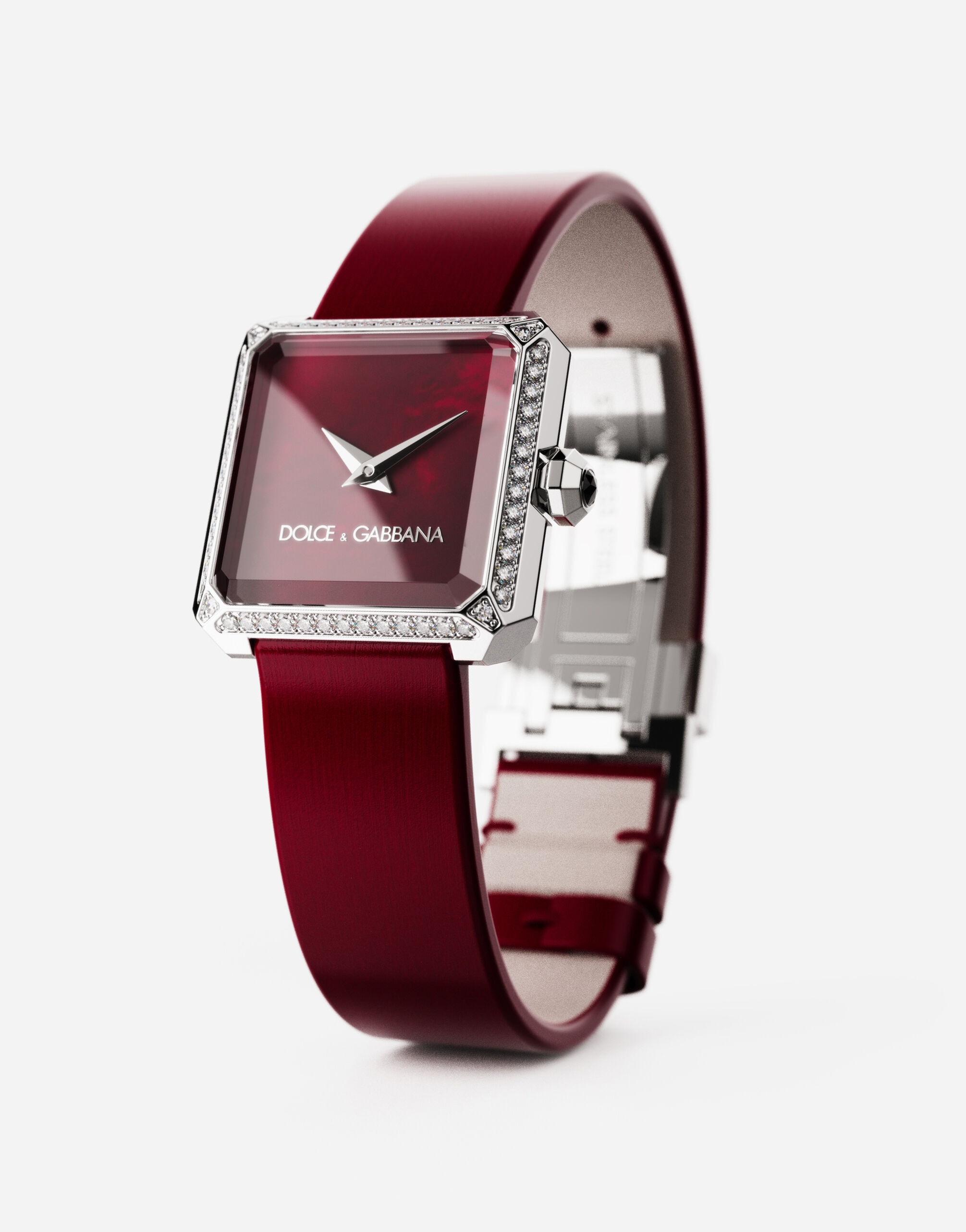 Sofia steel watch with colorless diamonds - 3