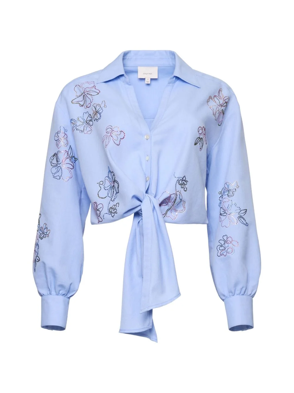 Marianna floral tie shirt - 1