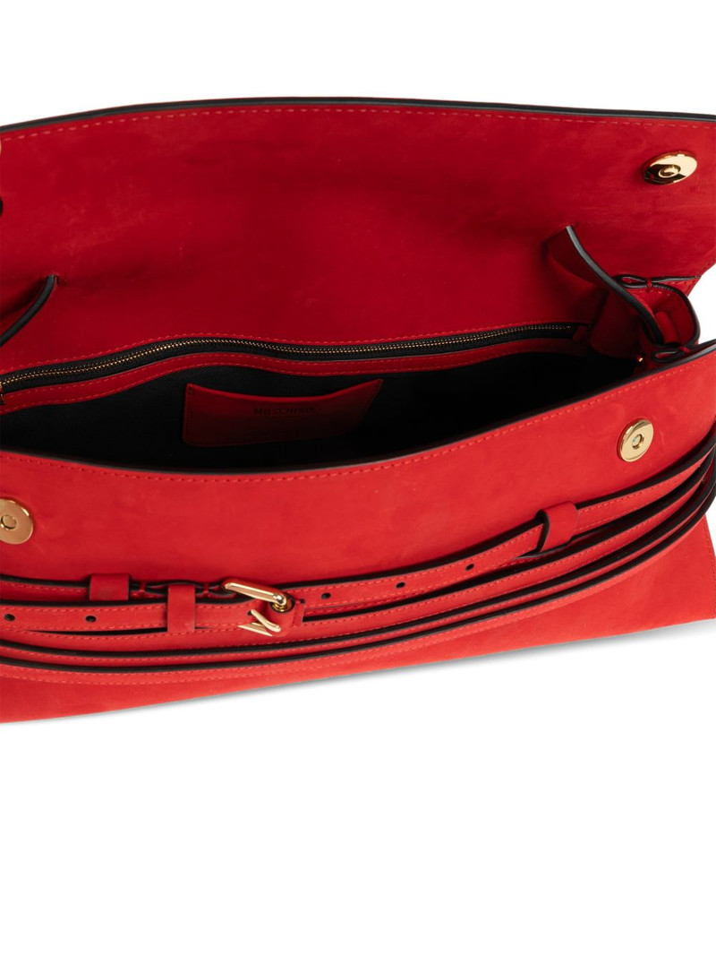 Tie Me buckle-strap tote bag 5