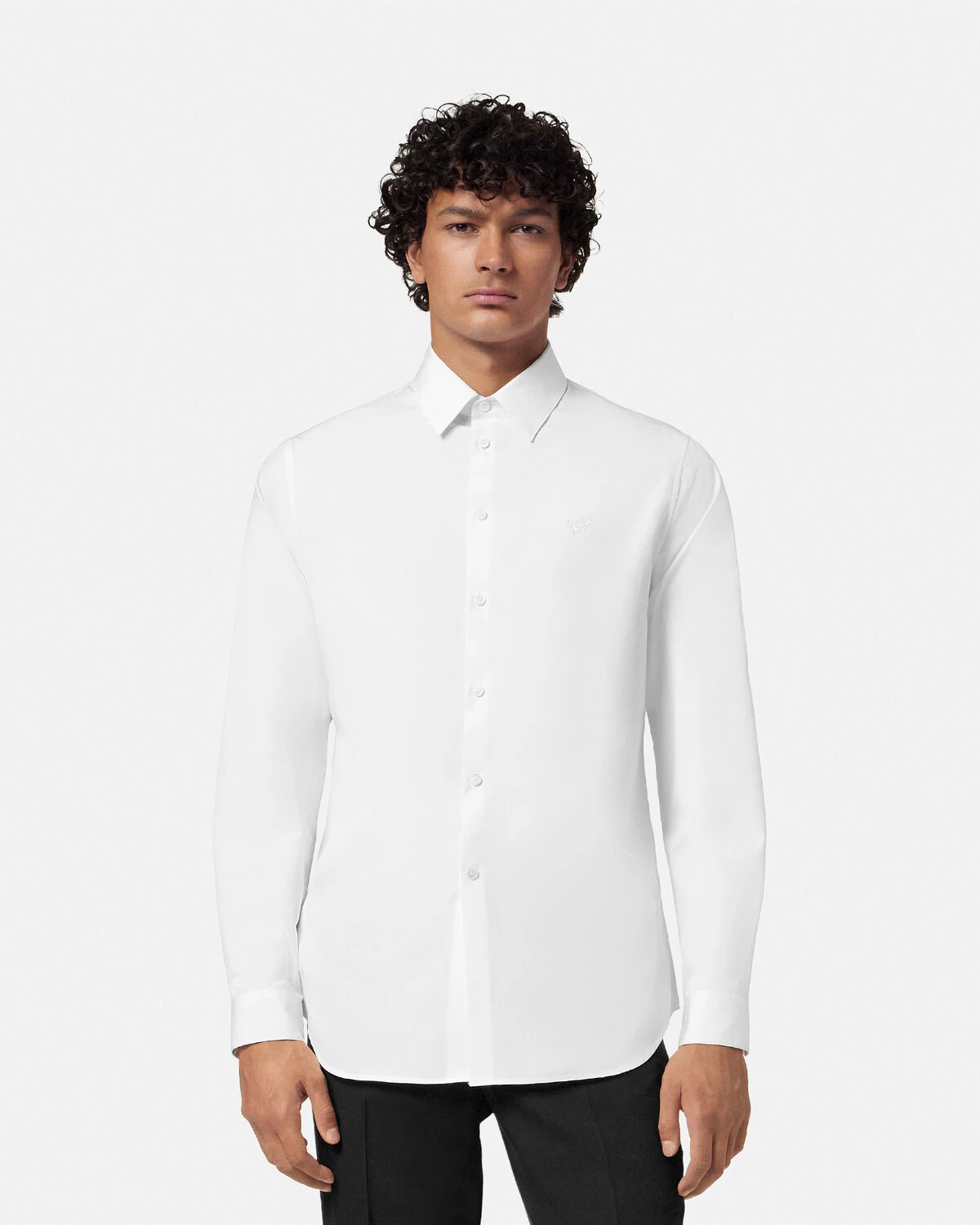 Embroidered Medusa Shirt - 4