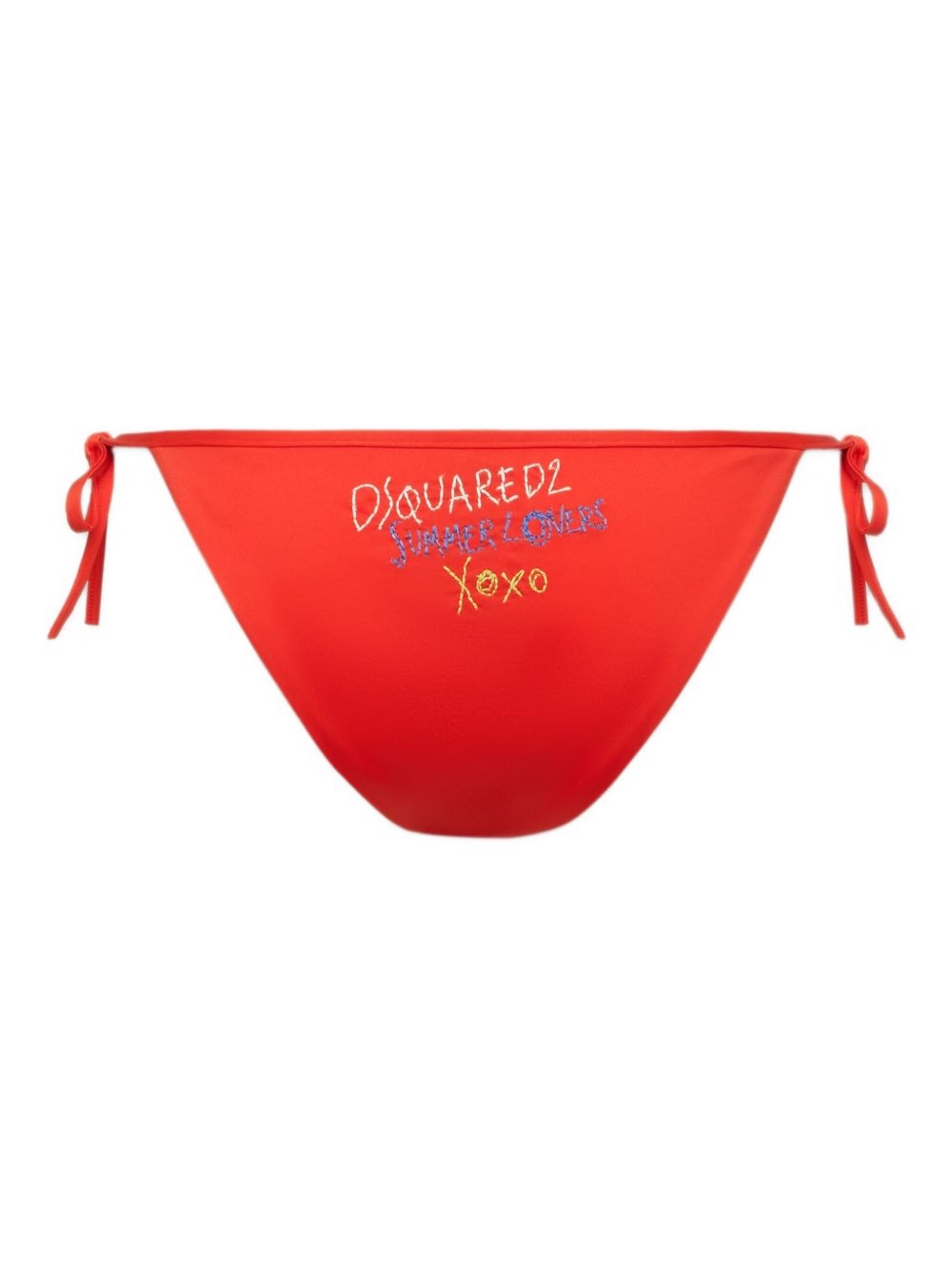 embroidered bikini briefs - 2
