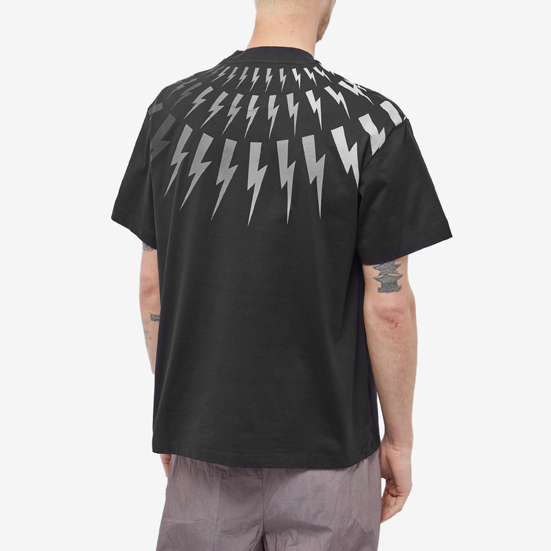 Neil Barrett Ombre Bolts T-Shirt 3