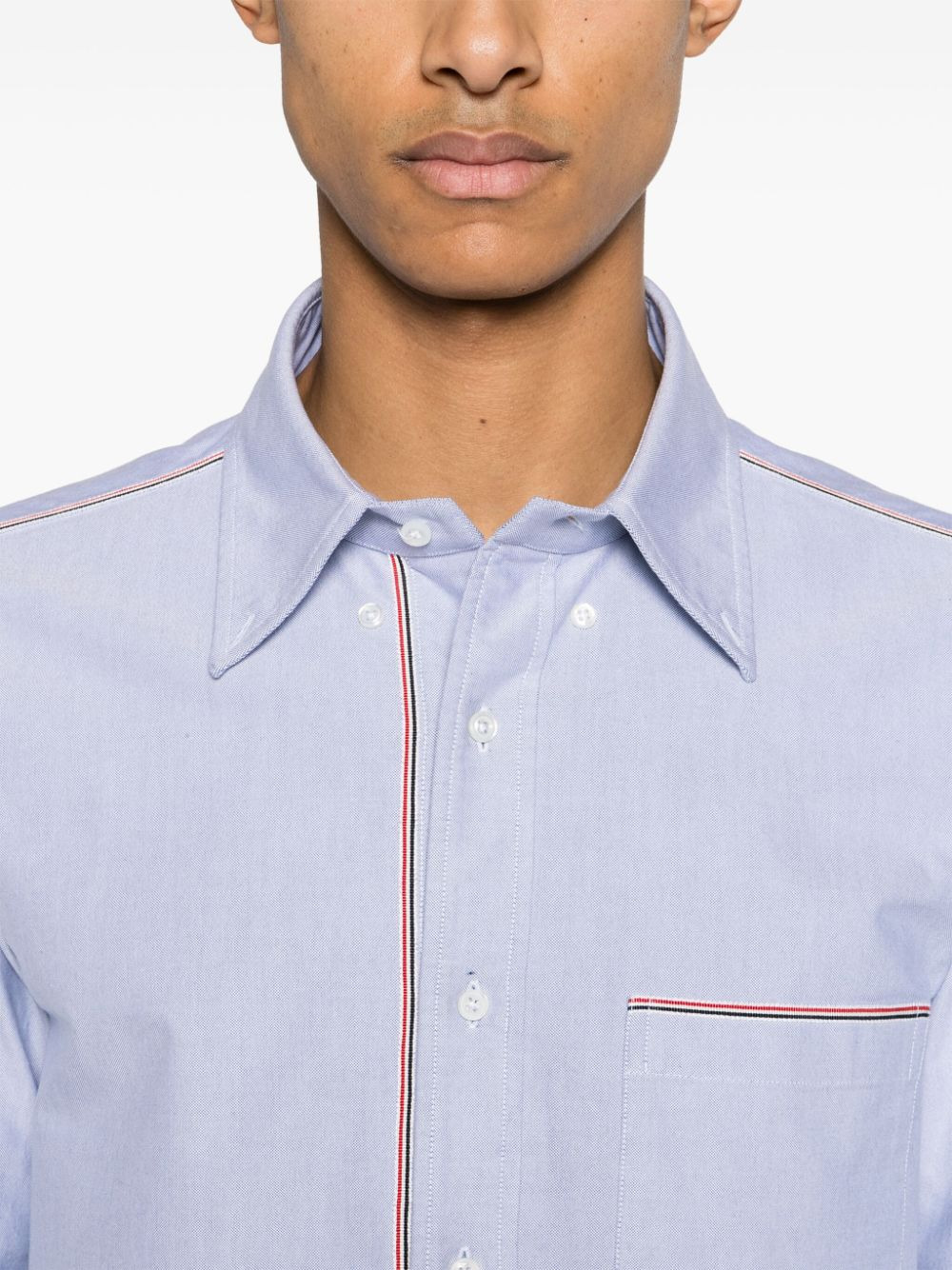 Thom Browne Men Oxford Shirt - 2