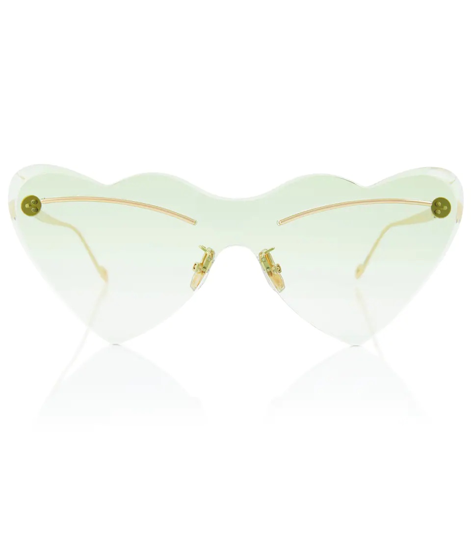 Paula's Ibiza heart-shaped sunglasses - 1