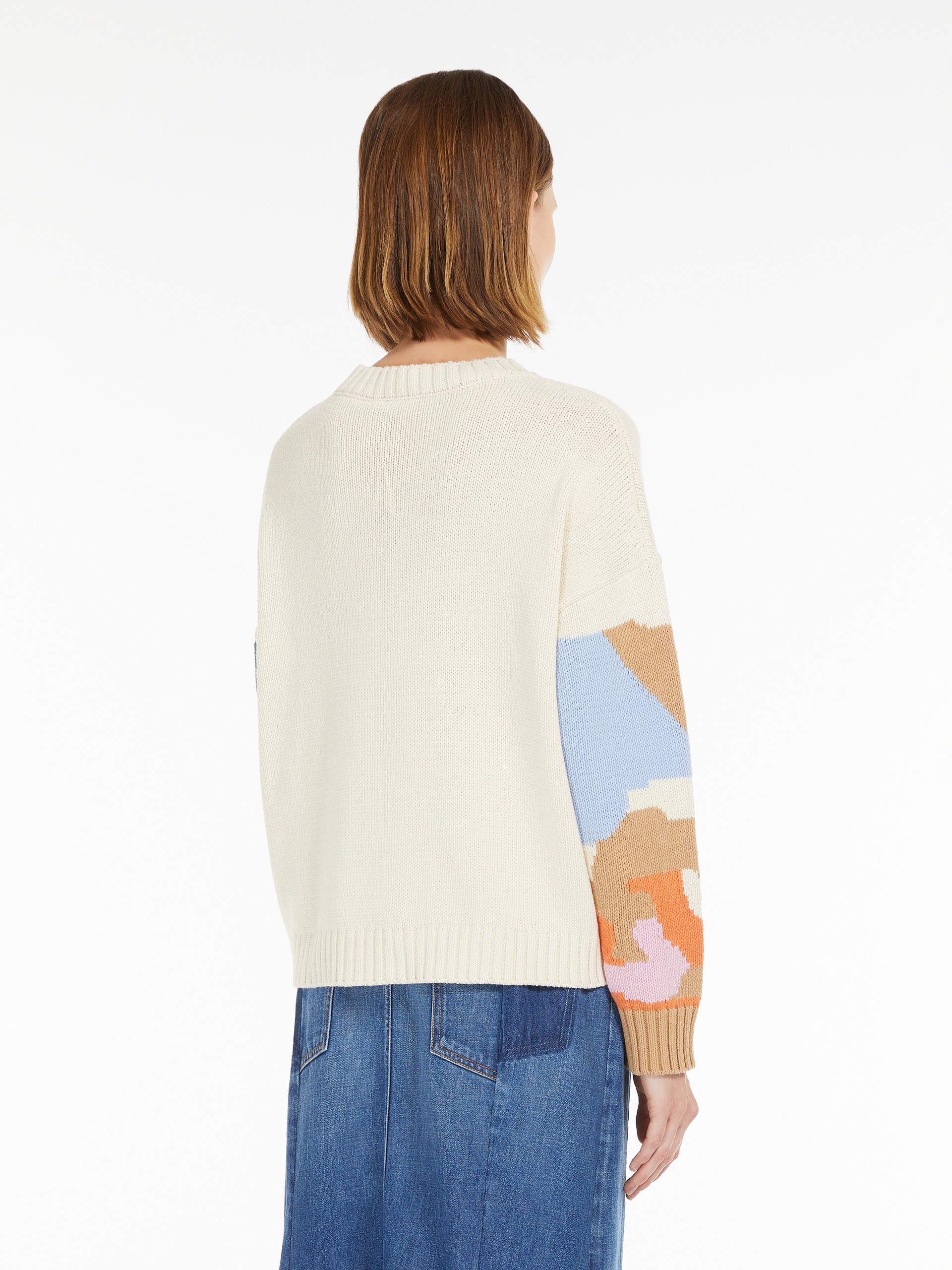FABIAN Patterned cotton yarn jumper - 4