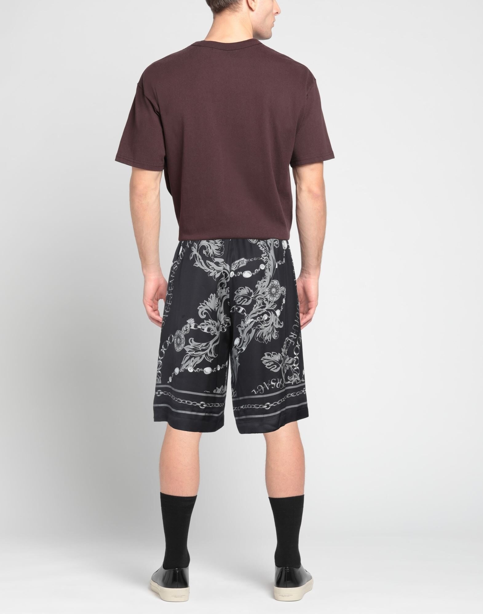 Black Men's Shorts & Bermuda - 3