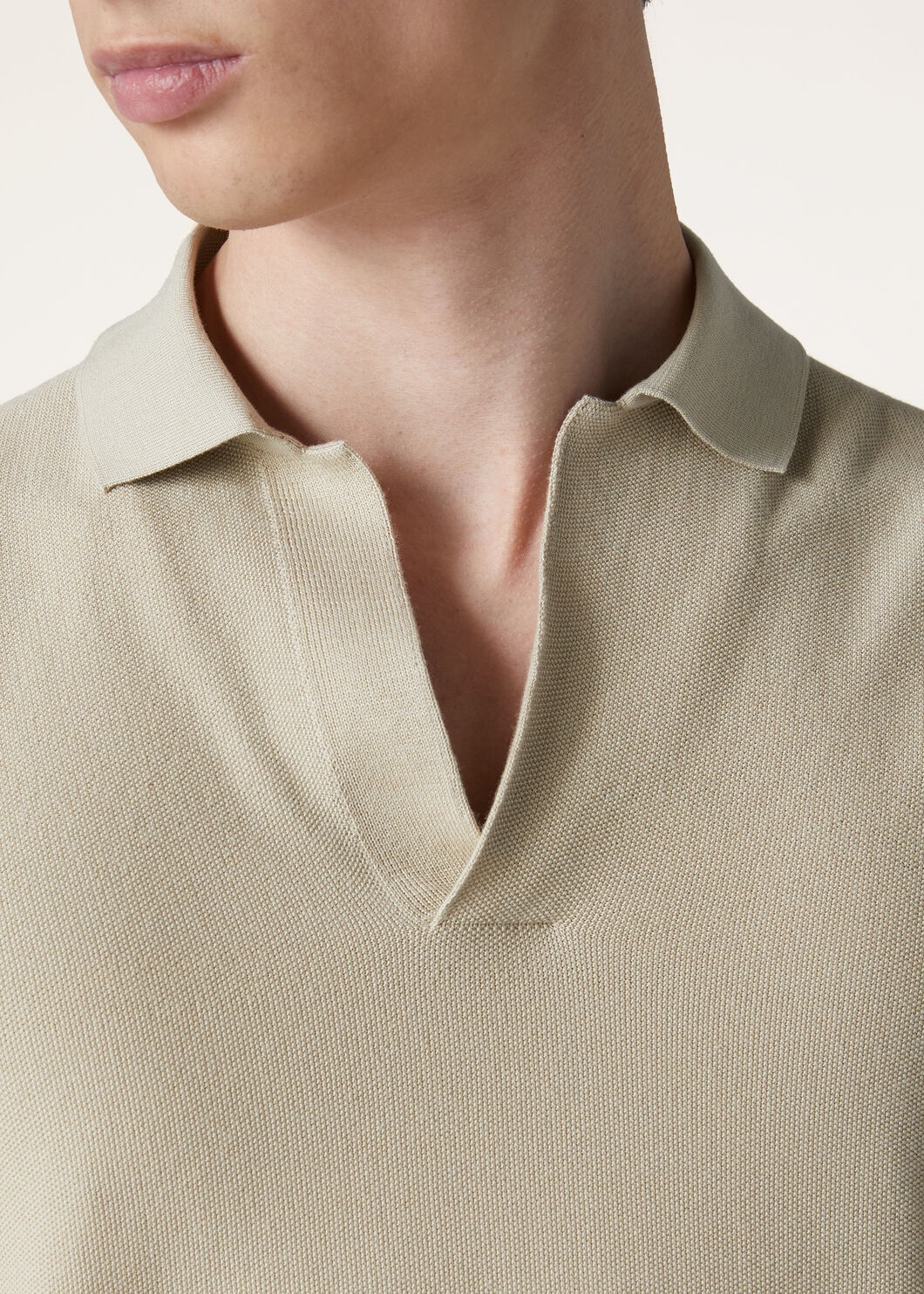 Buttonless Polo Shirt - 3